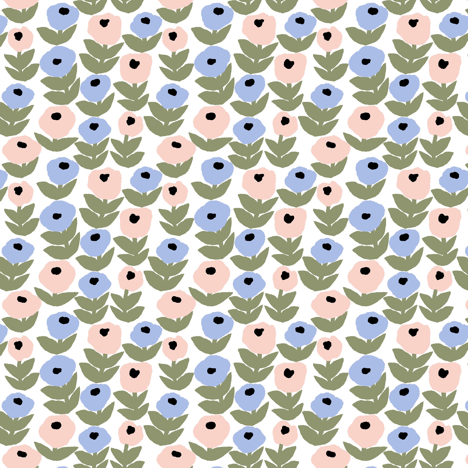 Havi-Kauniste tissue lautasliina Flora vaaleansininen 24cm 20kpl