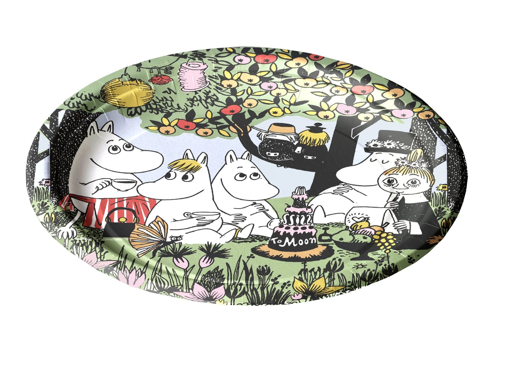 Moomin lautanen 22cm 24x12kpl Partymoomin