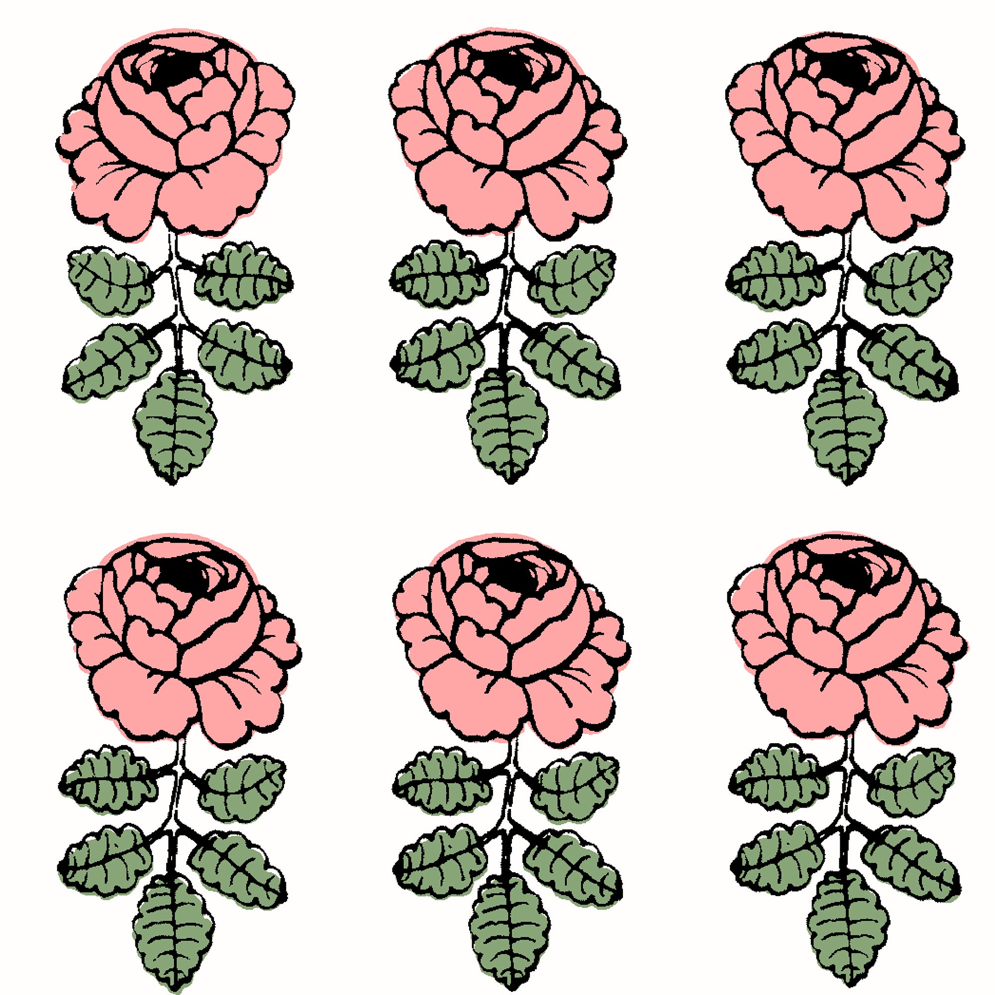 Marimekko lautasliina Vihkiruusu roosa 20kpl/24cm