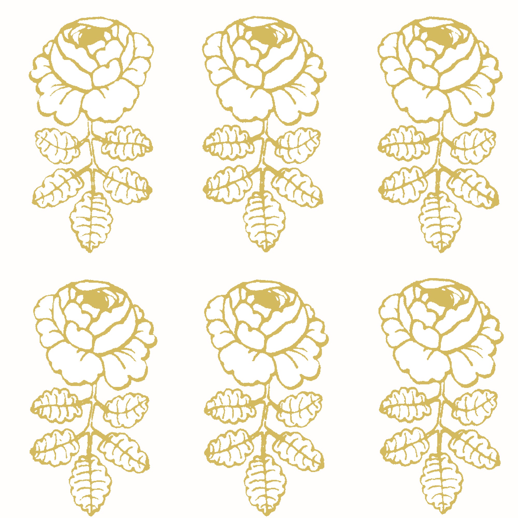 Marimekko lautasliina Vihkiruusu kulta 20kpl/33cm