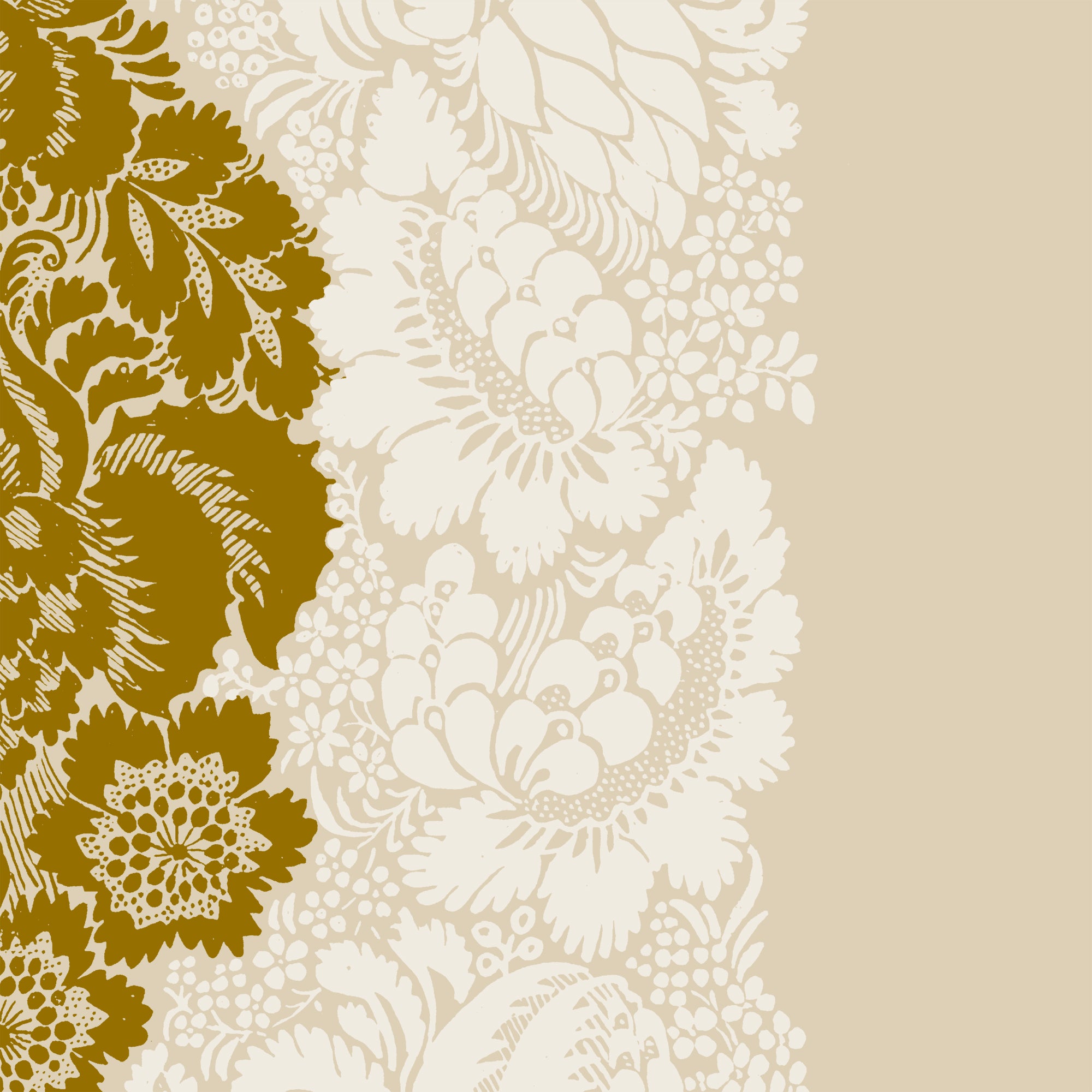 Marimekko airlaid lautasliina Ananas shampanja 15kpl/40cm