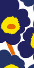 Marimekko ruukkutaittoliina Unikko sinikeltainen 30kpl/40cm