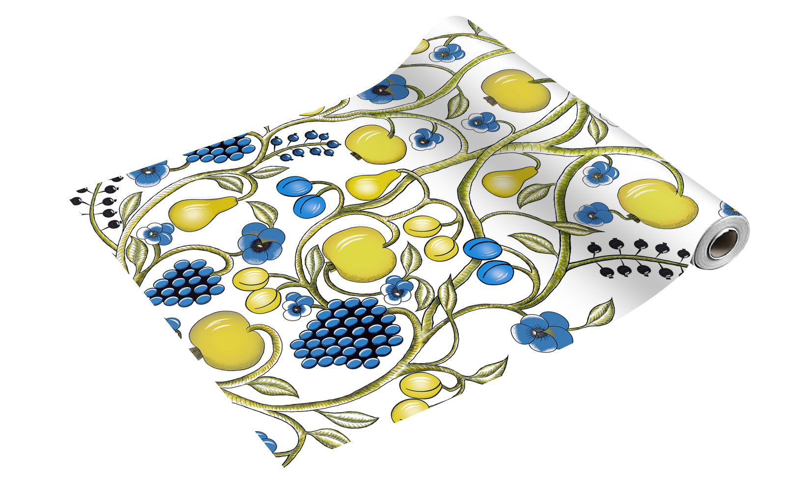 Havi-Kuovi Airlaid kaitaliina Tarha sinikeltainen 40cmx4.8m 1kpl