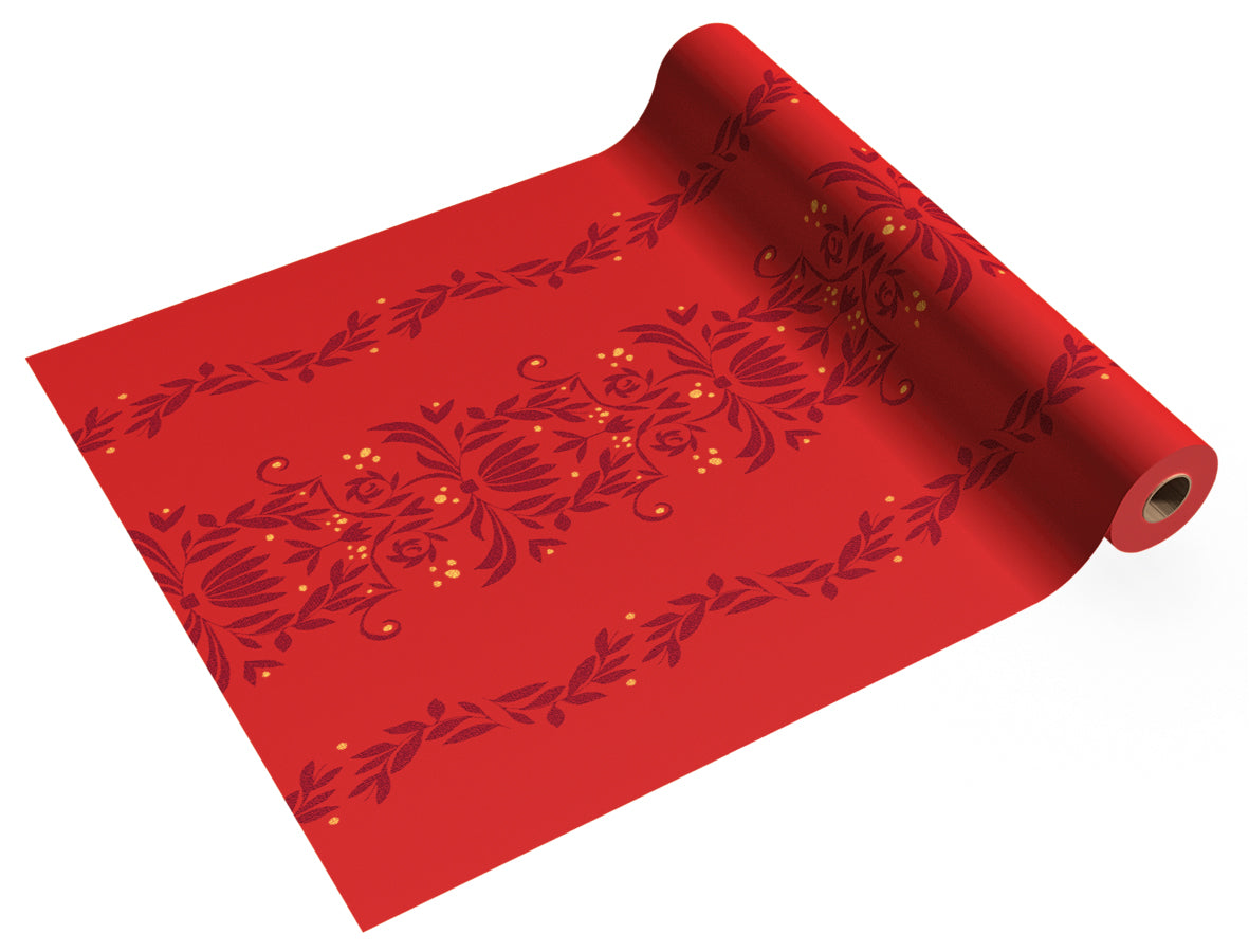 Havi Hovi punainen kaitaliina 1kpl/0,4x4,8m