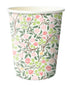 Kuumakuppi 250ml 16x10kpl William Morris Clover vaaleannpunainen FSC