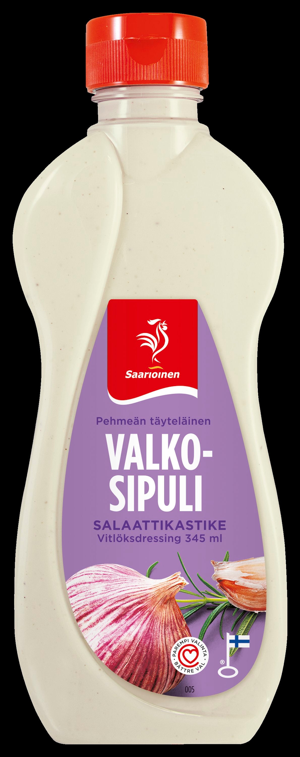 Saarioinen Valkosipulisalaattikastike 345ml