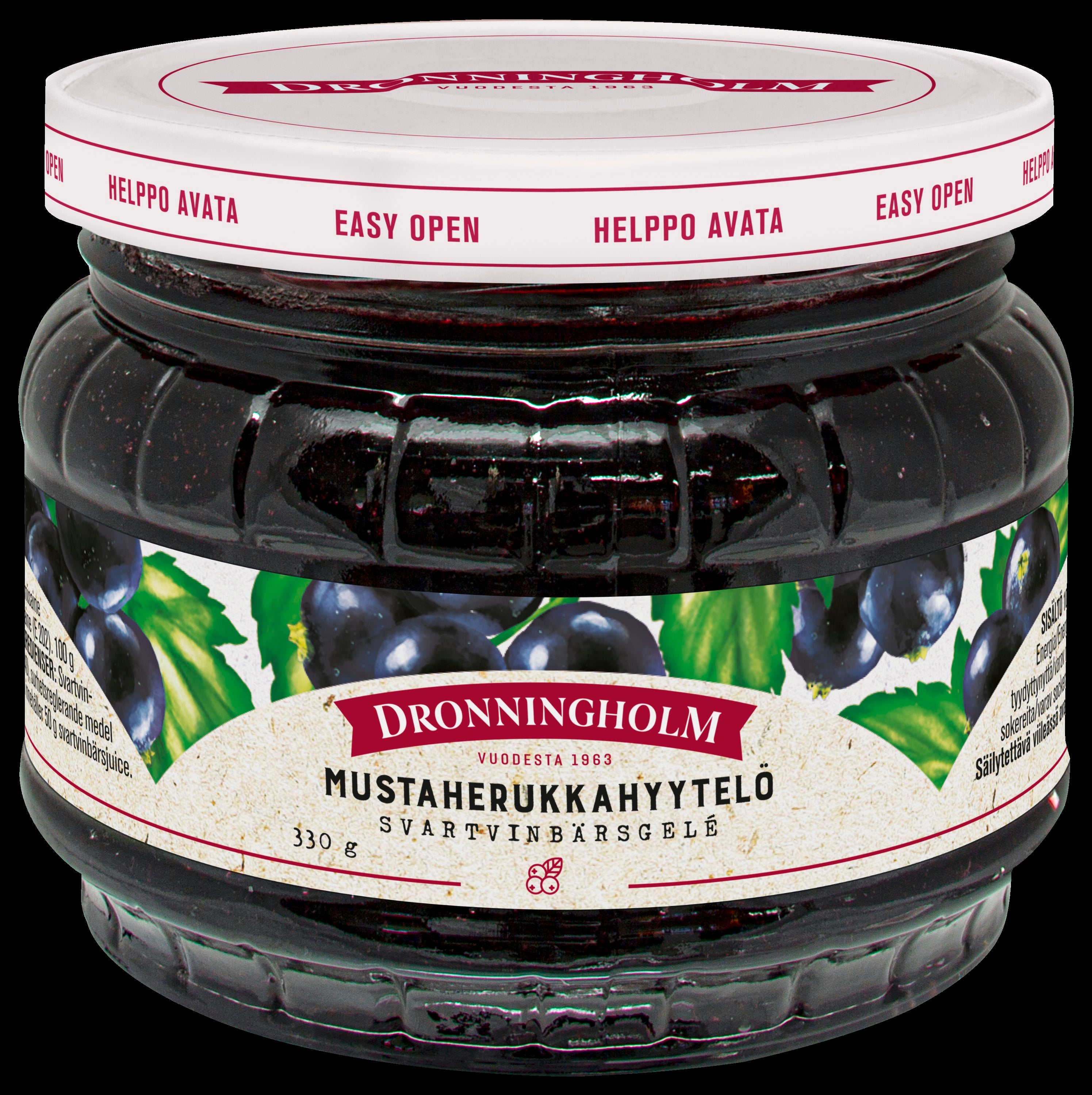 Dronningholm Mustaherukkahyytelö 330g