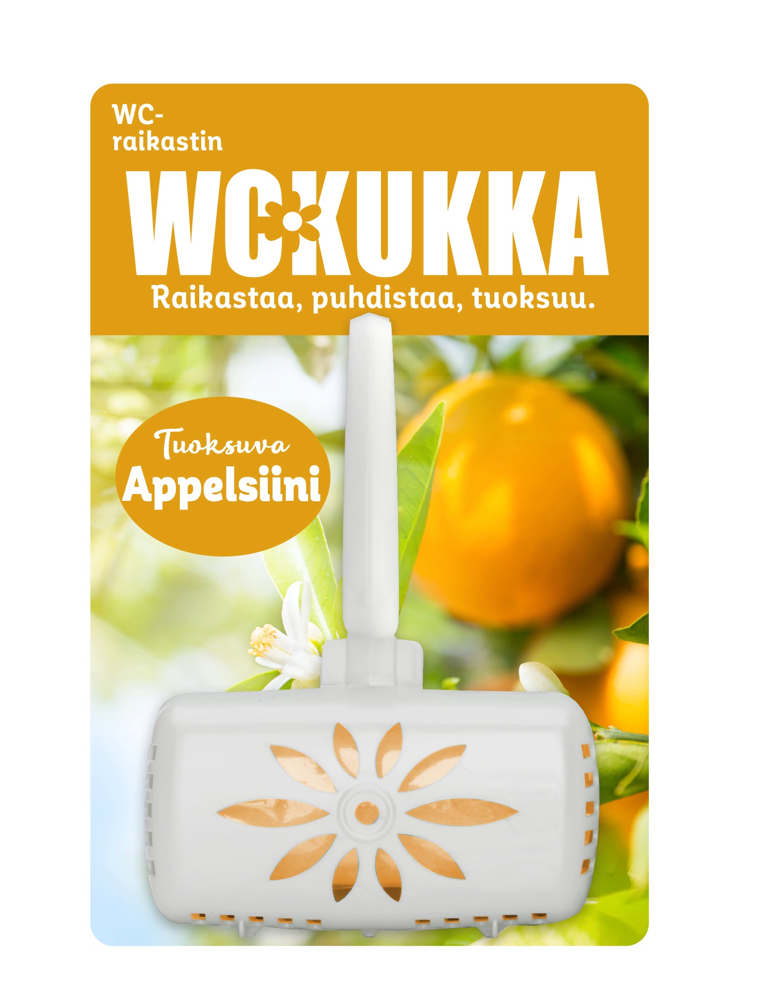 Wc-kukka wc-raikastin 50g Appelsiini