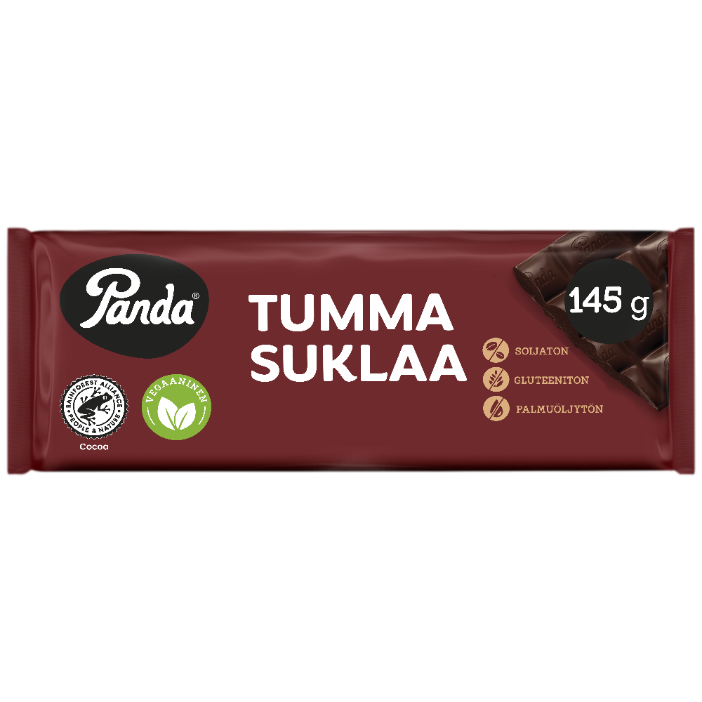 Panda tumma suklaalevy 145g