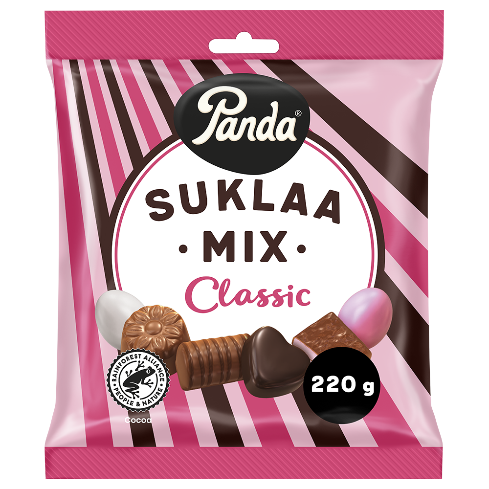 Panda Suklaamix classic suklaasekoitus 220g