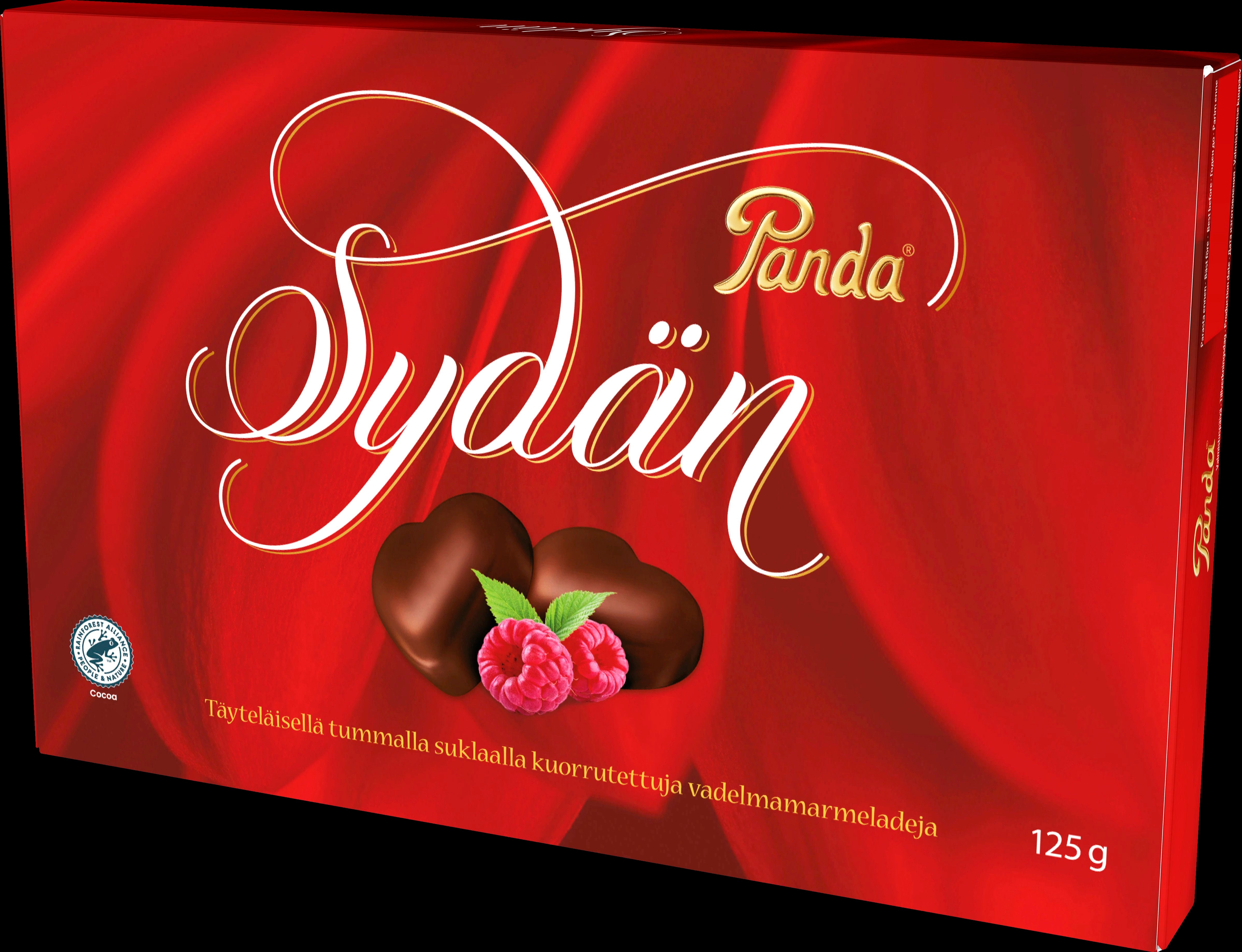 Panda Sydän marmeladikonvehti 125g