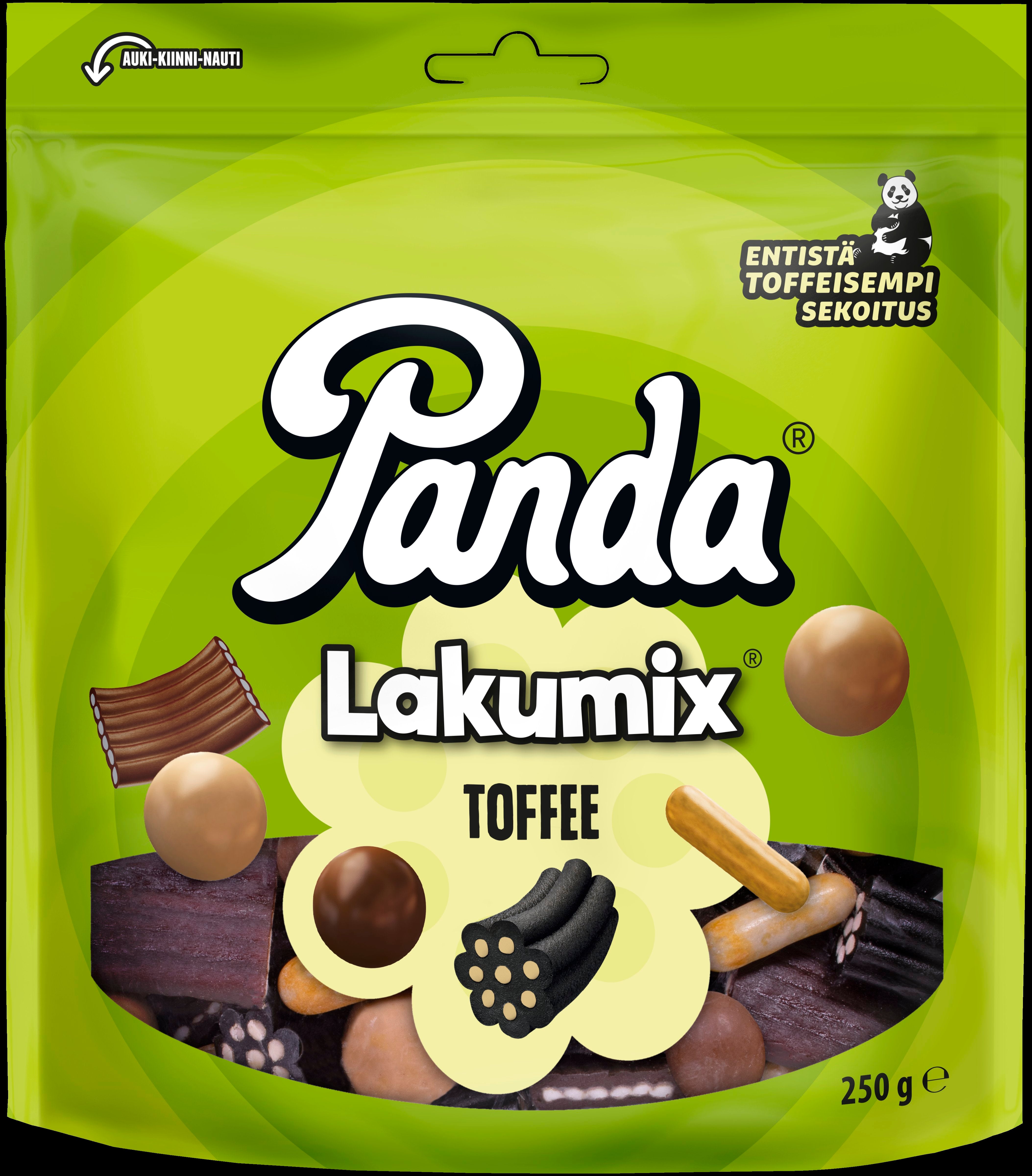 Panda LakuMix toffee lakritsisekoitus 250g