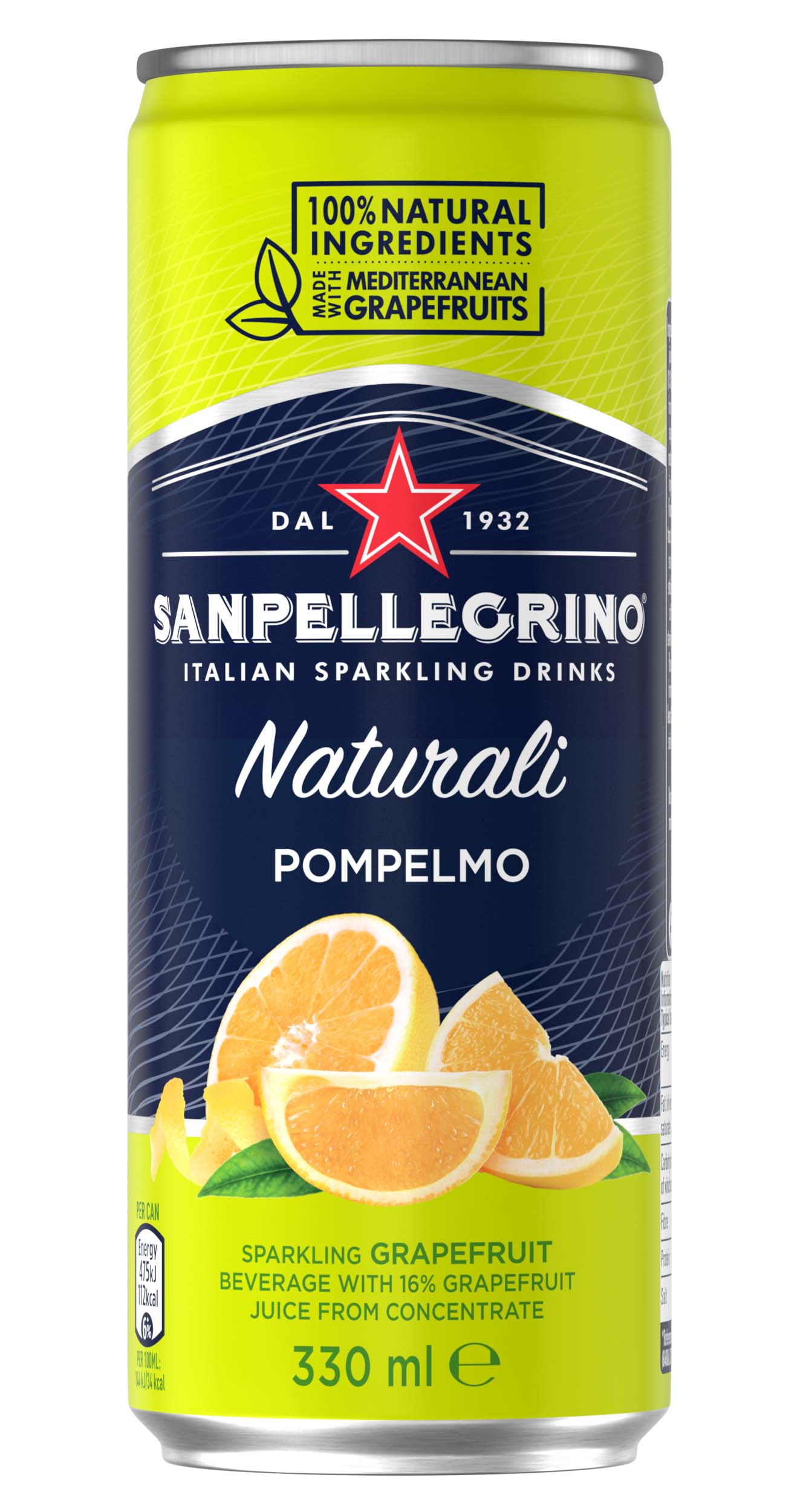 San Pellegrino Naturali Pompelmo 33cl