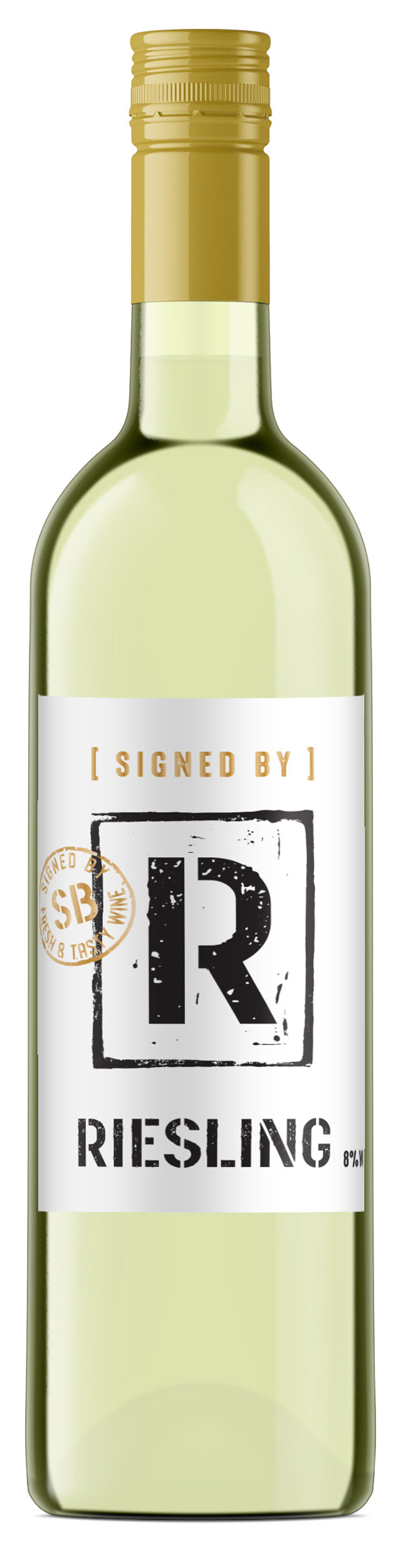 Signed By Riesling 8 til-% 75cl plo