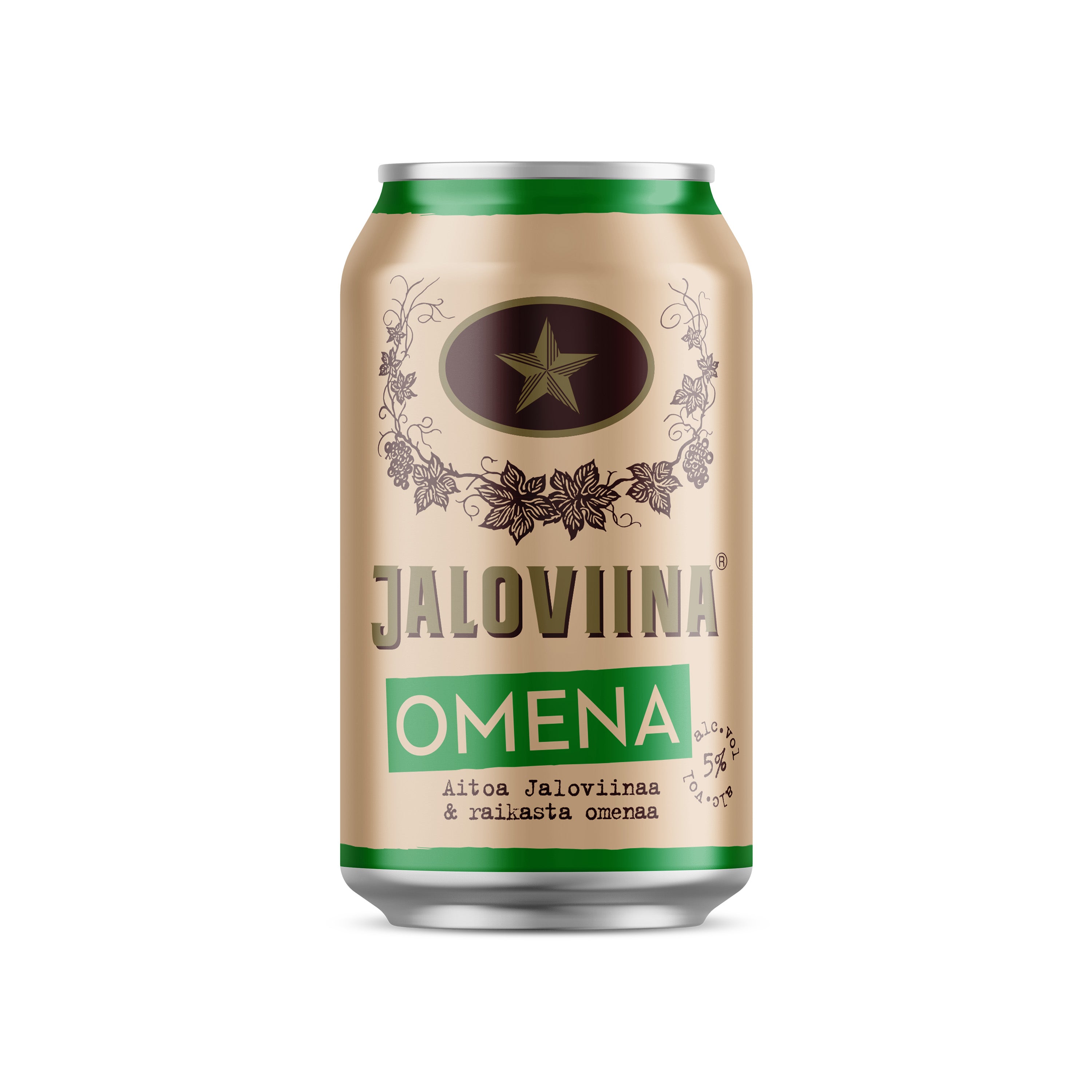 Jaloviina Omena 5% 33cl  CAN