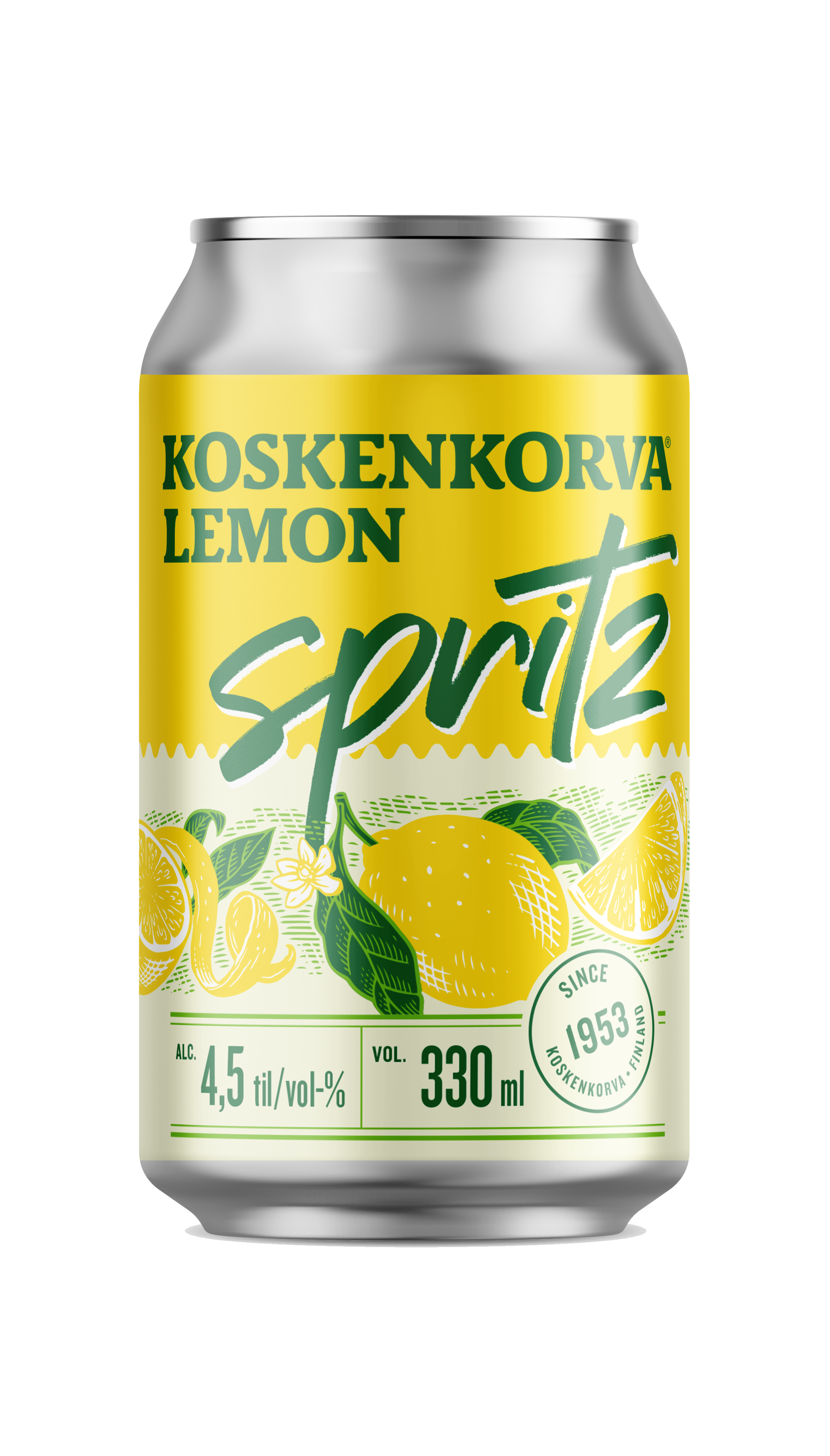Koskenkorva Spritz Lemon 4,5% 33cl CAN
