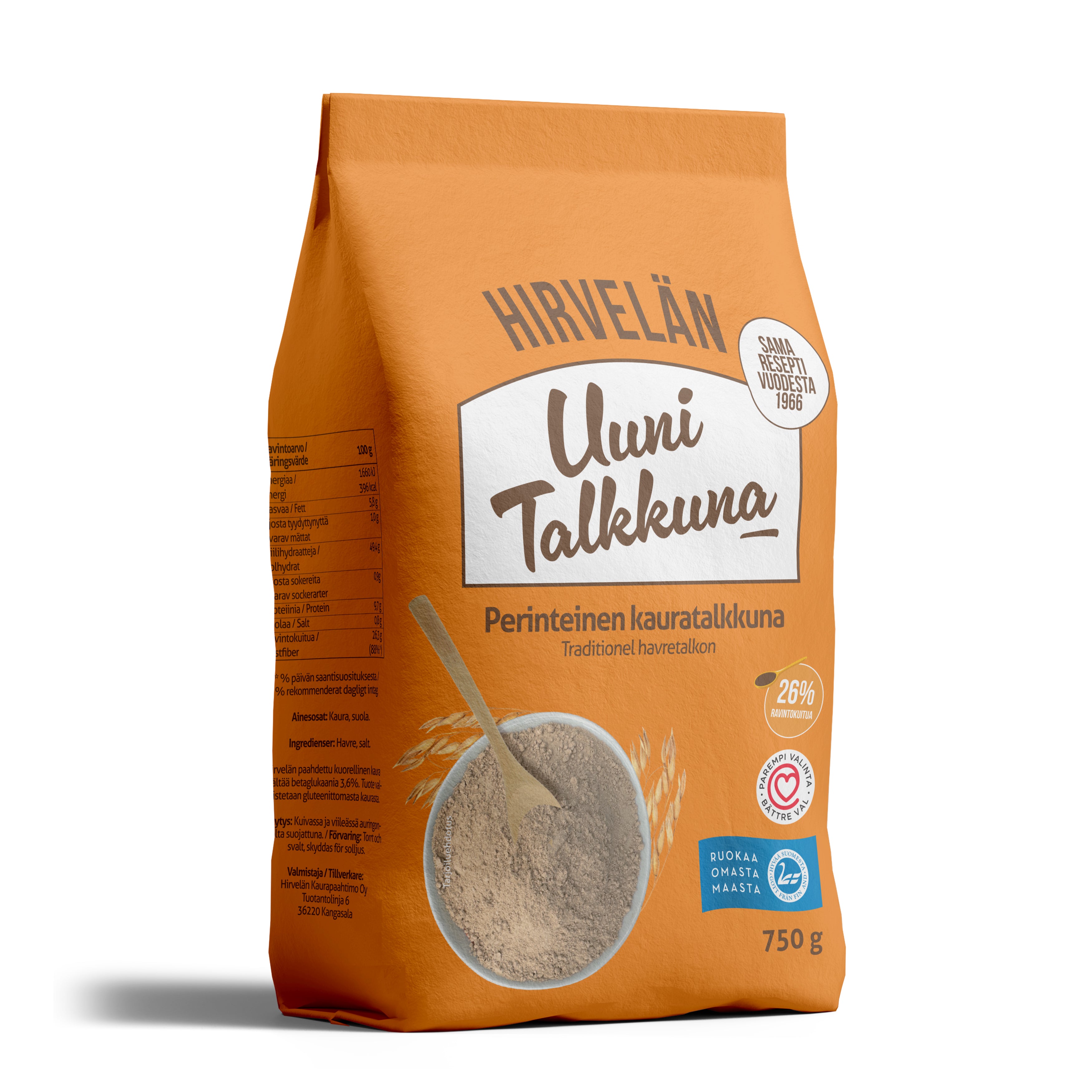 Hirvelän Uunitalkkuna 750 g