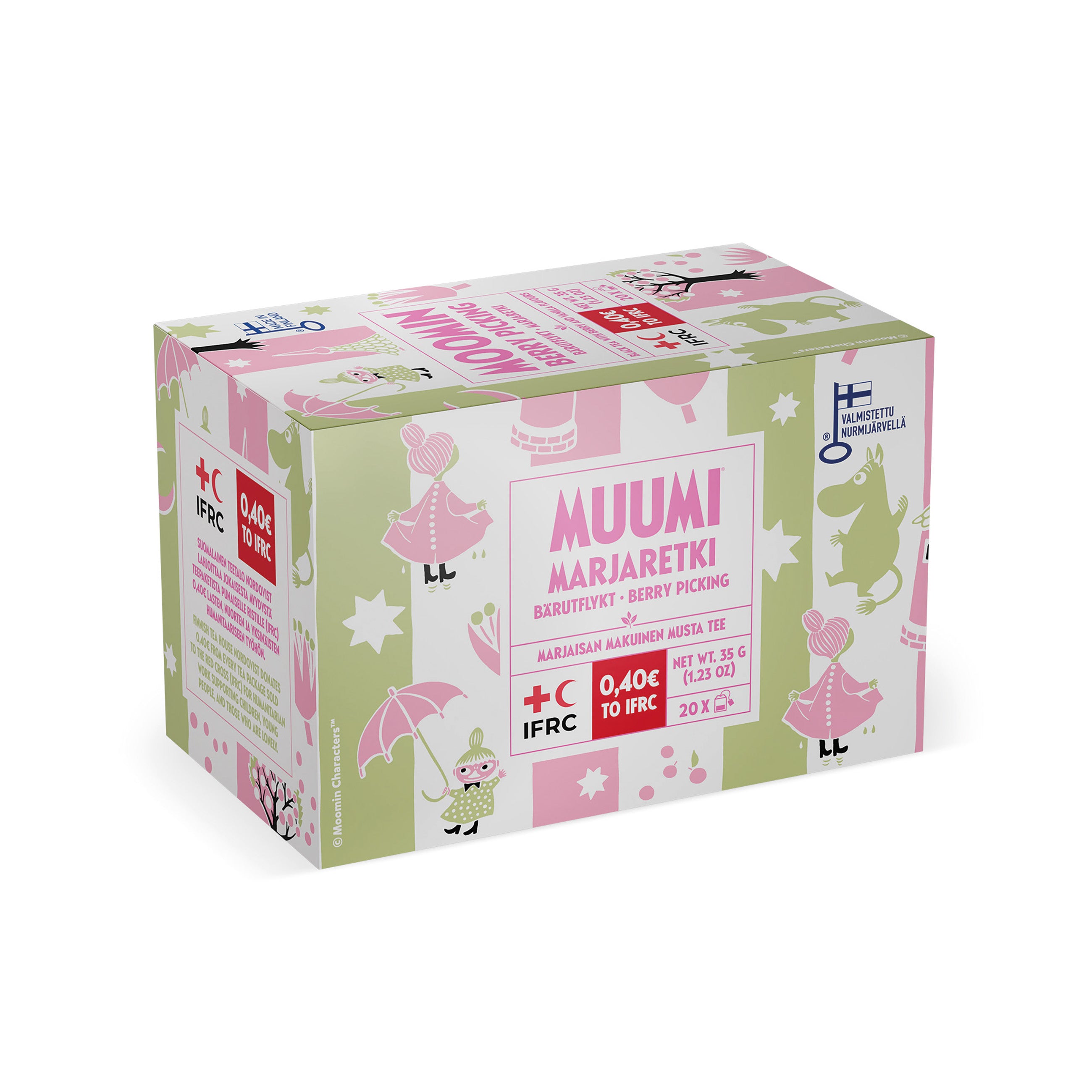 Muumi Nordqvist Marjaretki 20x1,75 g RFA