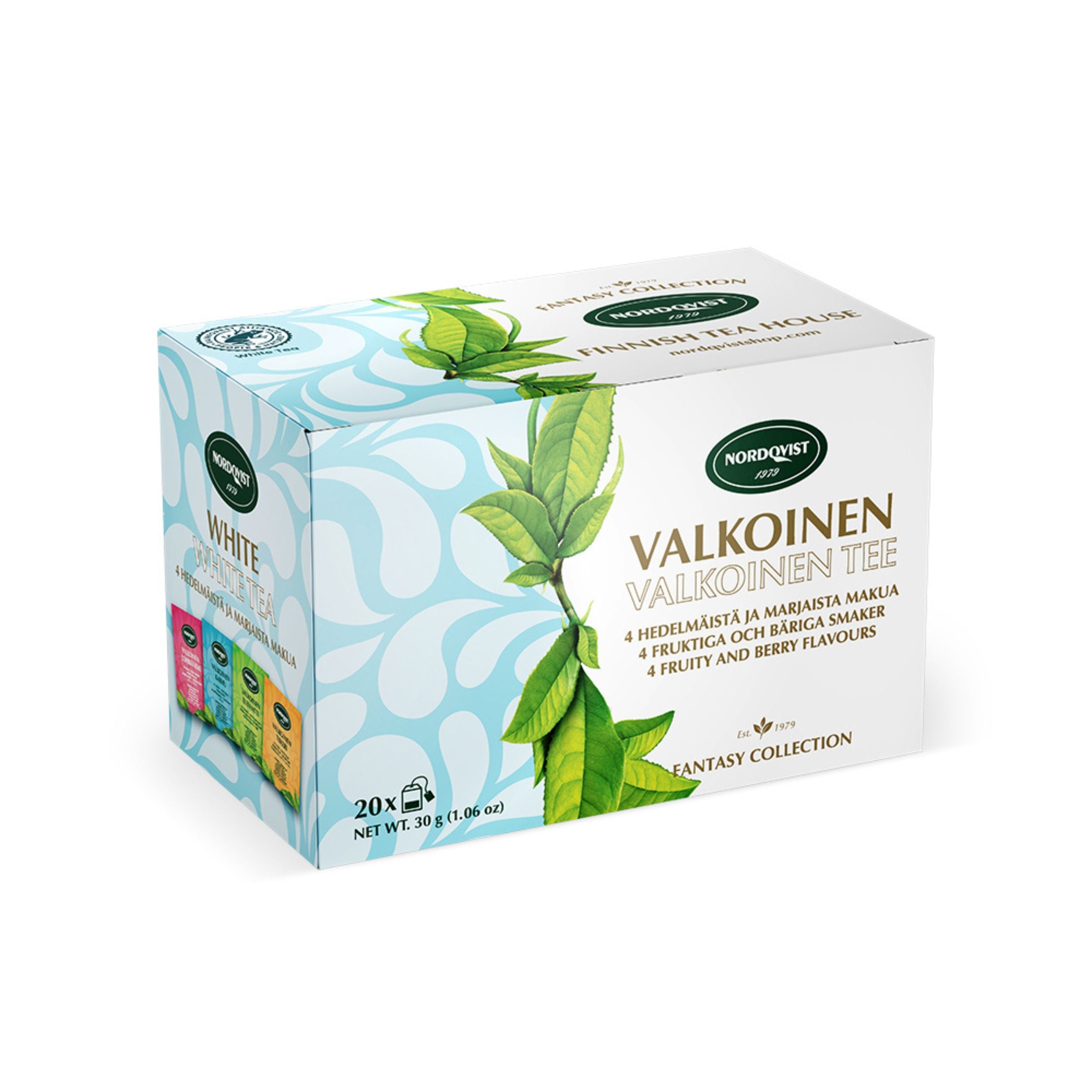 Nordqvist Valkoinen tee 20x1,5g RFA