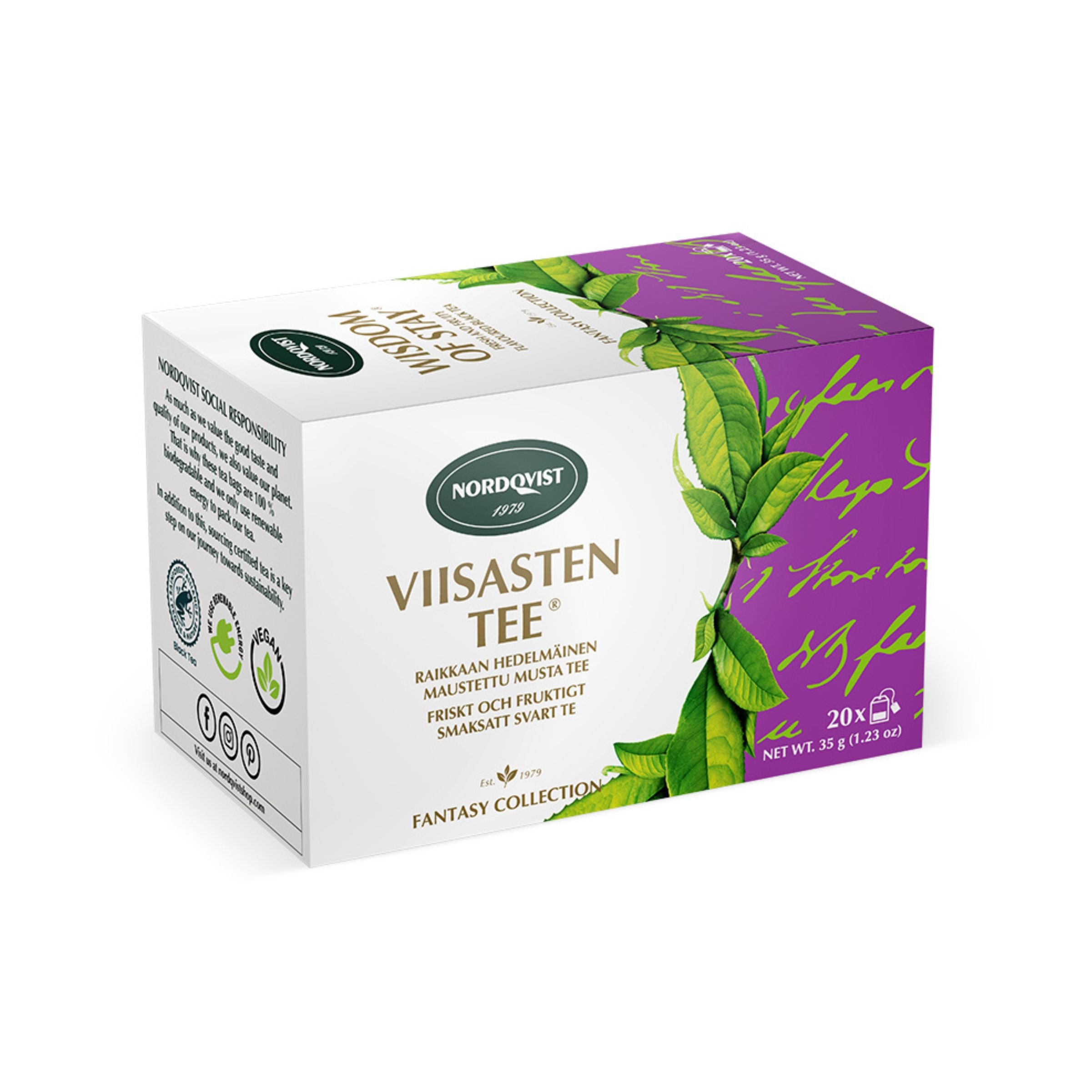 Nordqvist Viisasten tee 20 x 1,75g RFA