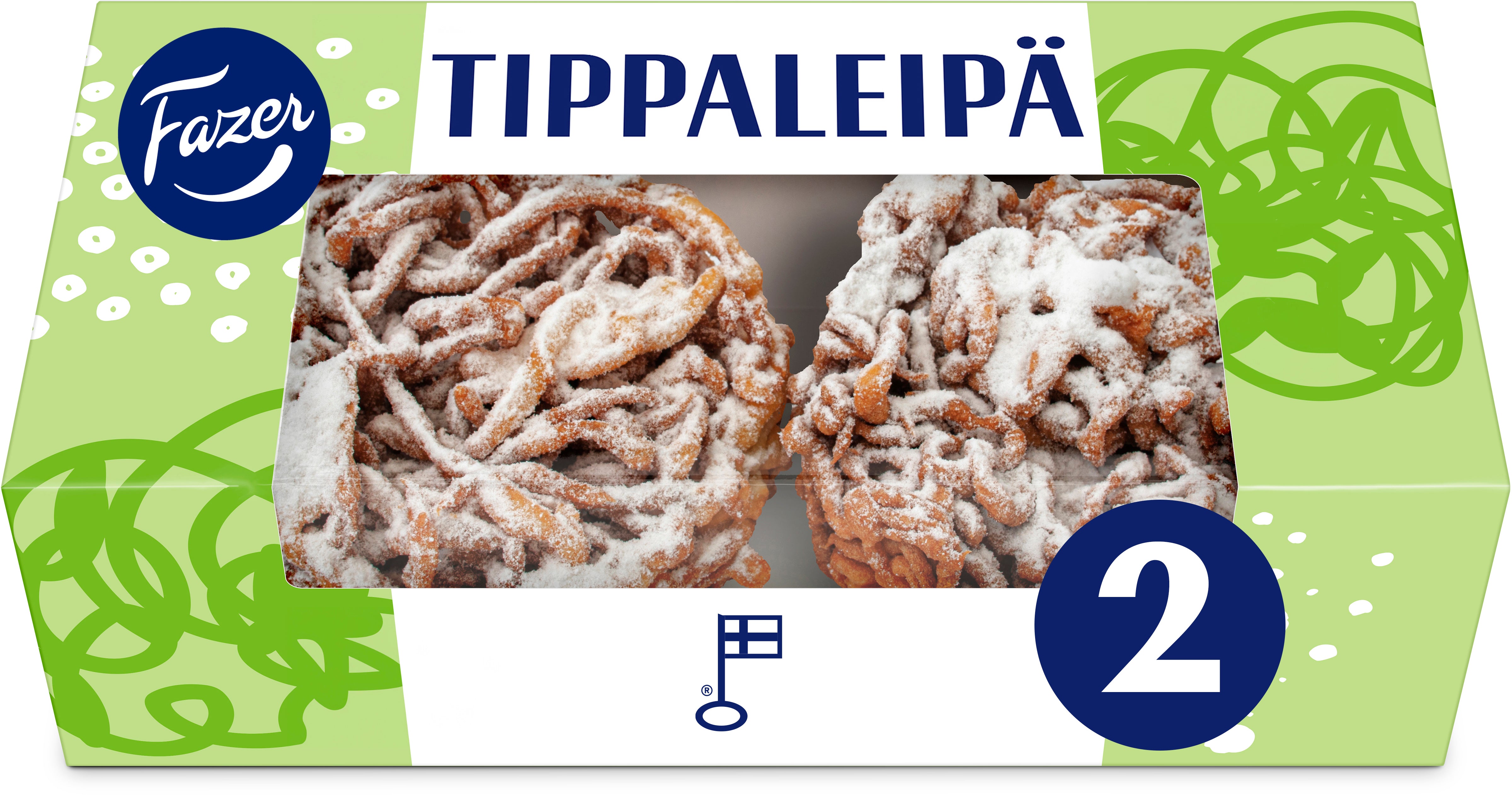 Fazer Tippaleipä 2kpl 90g