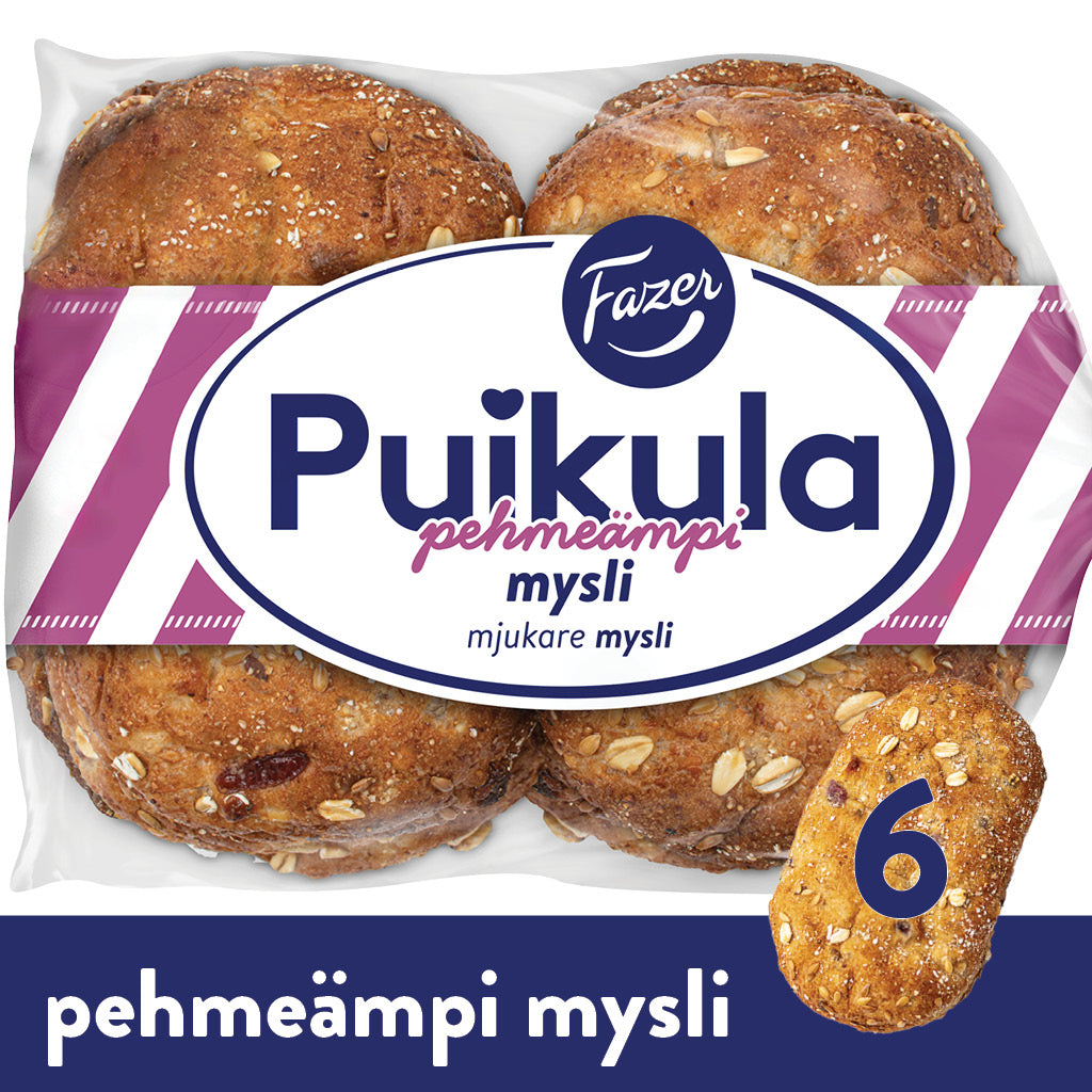 Fazer Puikula Mysli 6kpl 330g