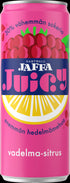 Hartwall Jaffa Juicy Vadelma-sitrus virvoitusjuoma 0,33 l