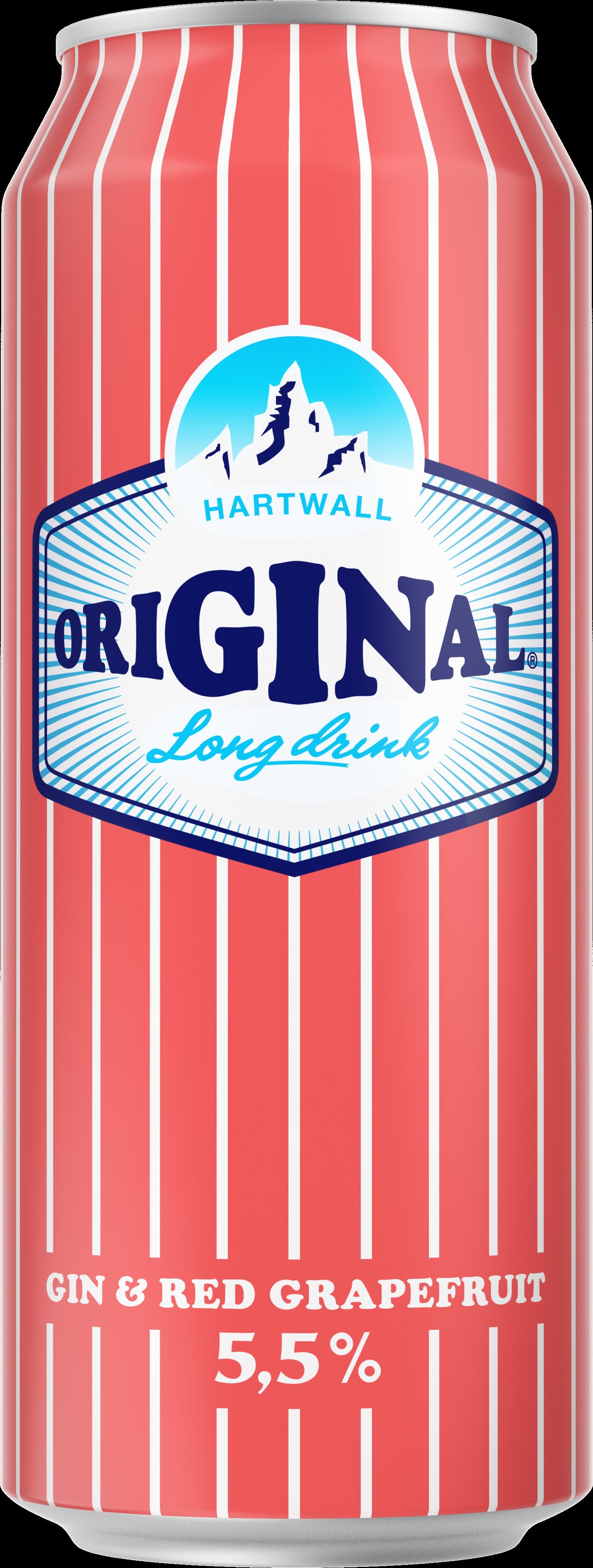 Hartwall Original Long Drink Red Grapefruit 5,5% 0,5 l