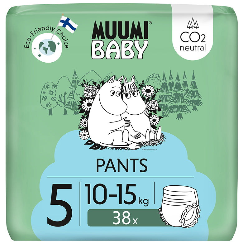 Muumi Baby Pants housuvaippa 5 - 38 kpl 10-15 kg