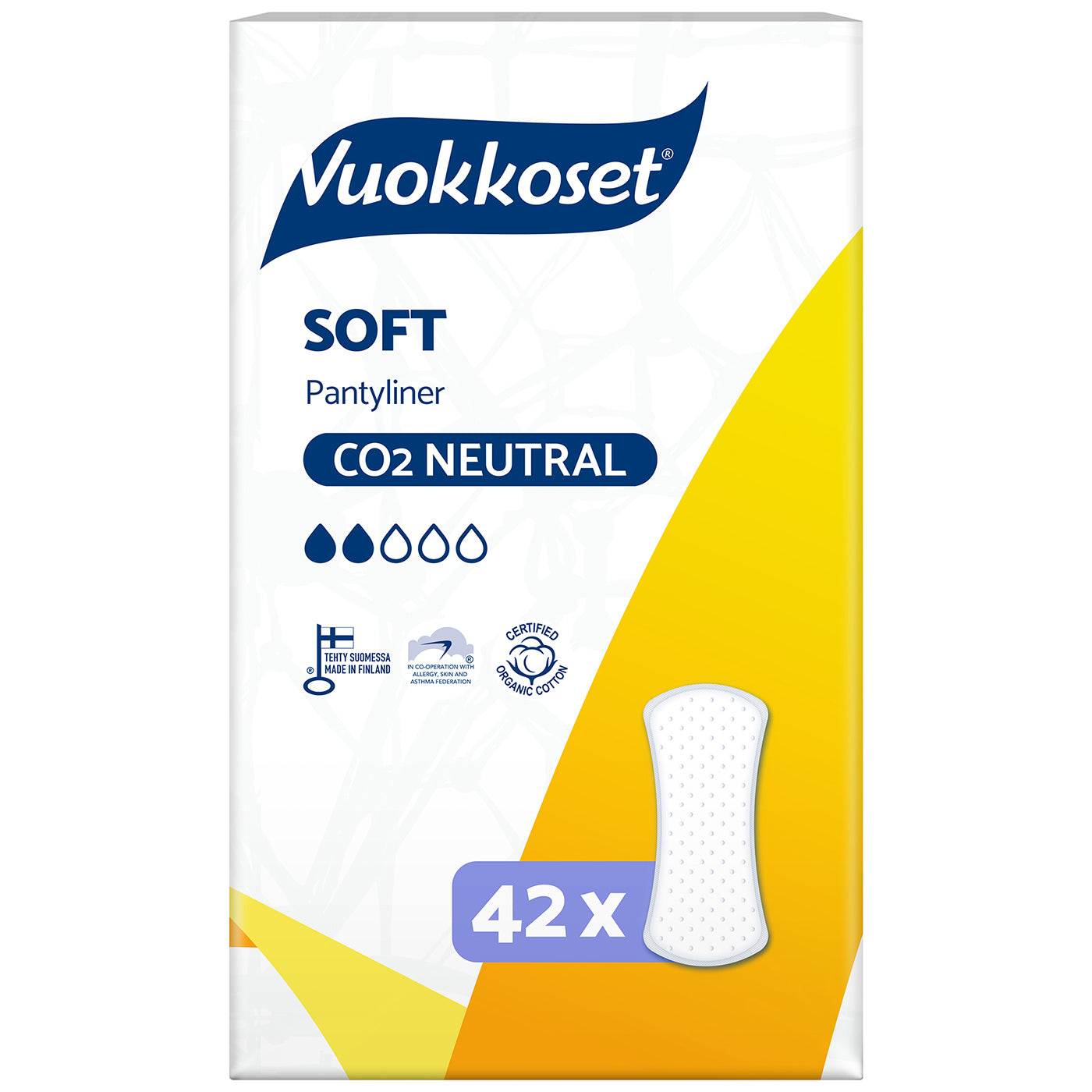 Vuokkoset Soft pikkuhousunsuoja 42 kpl