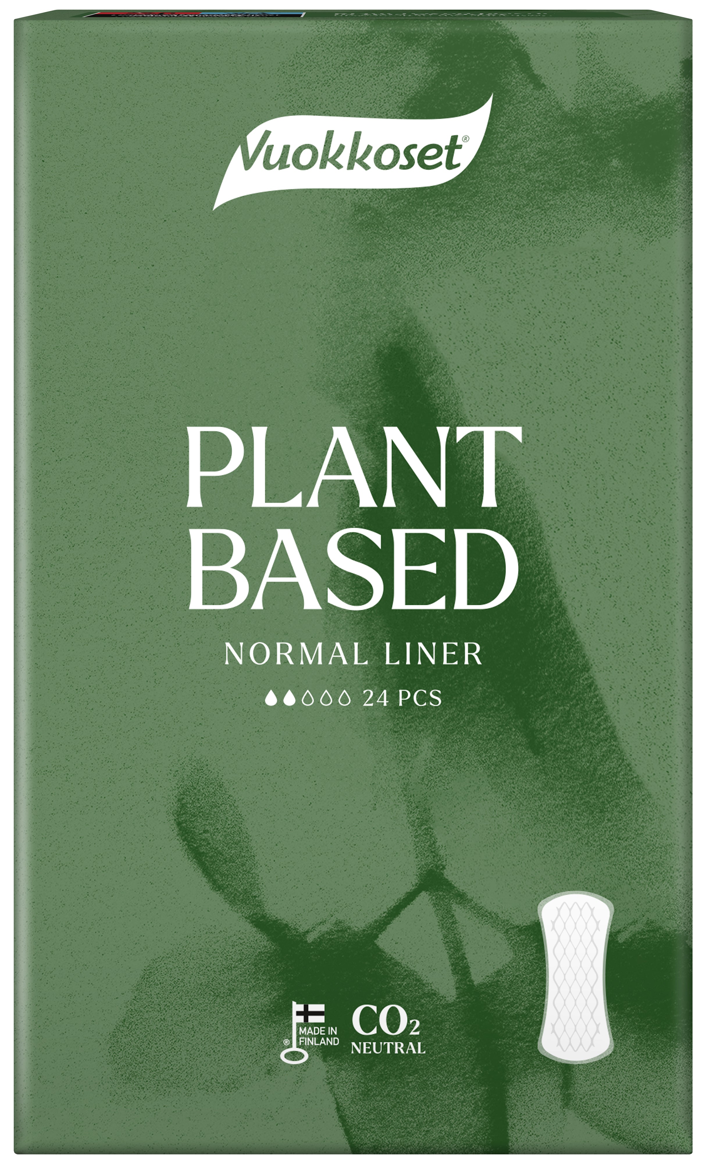 Vuokkoset Plant Based Normal pikkuhousunsuoja 24 kpl