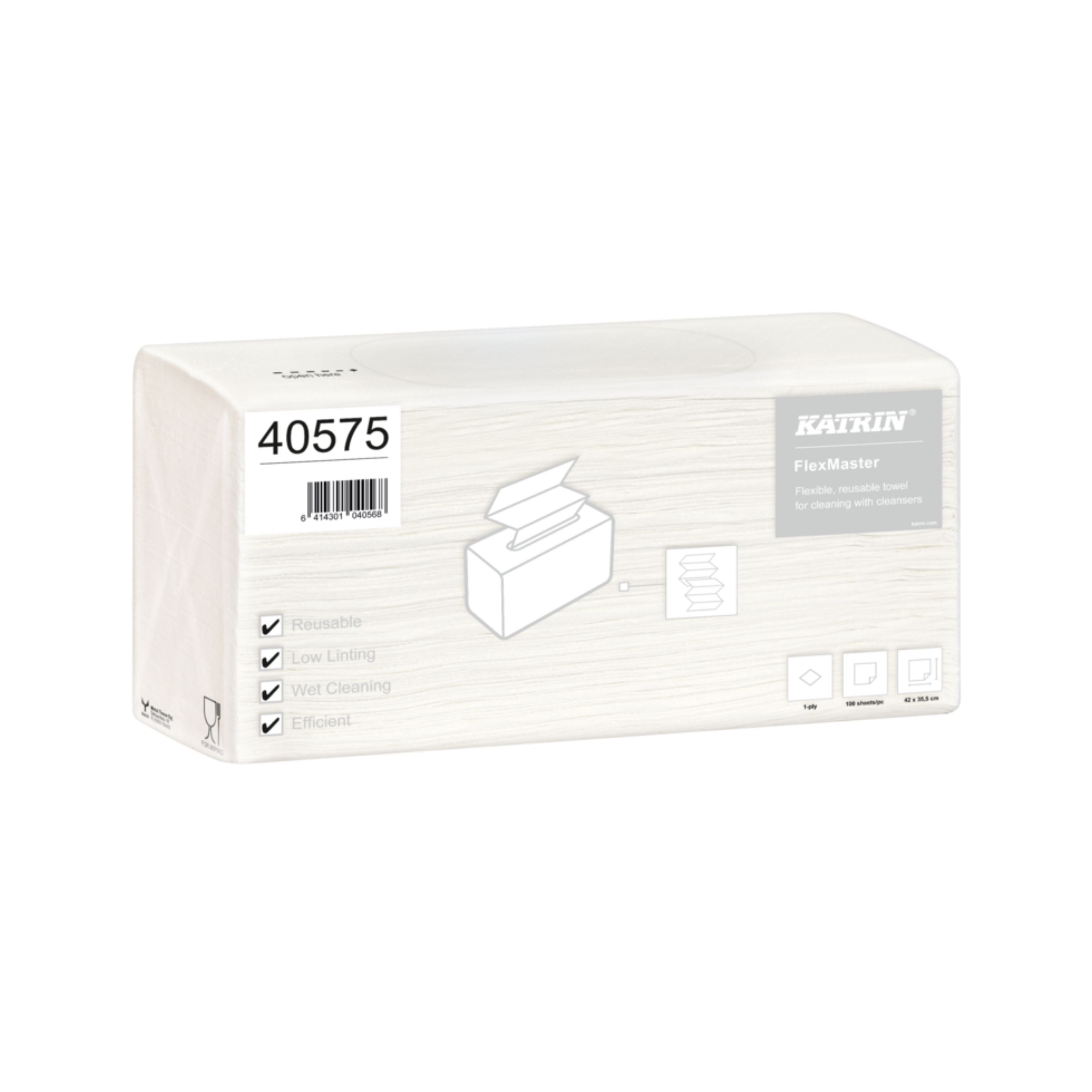 Katrin FlexMaster Valkoinen 1-krt 100kpl