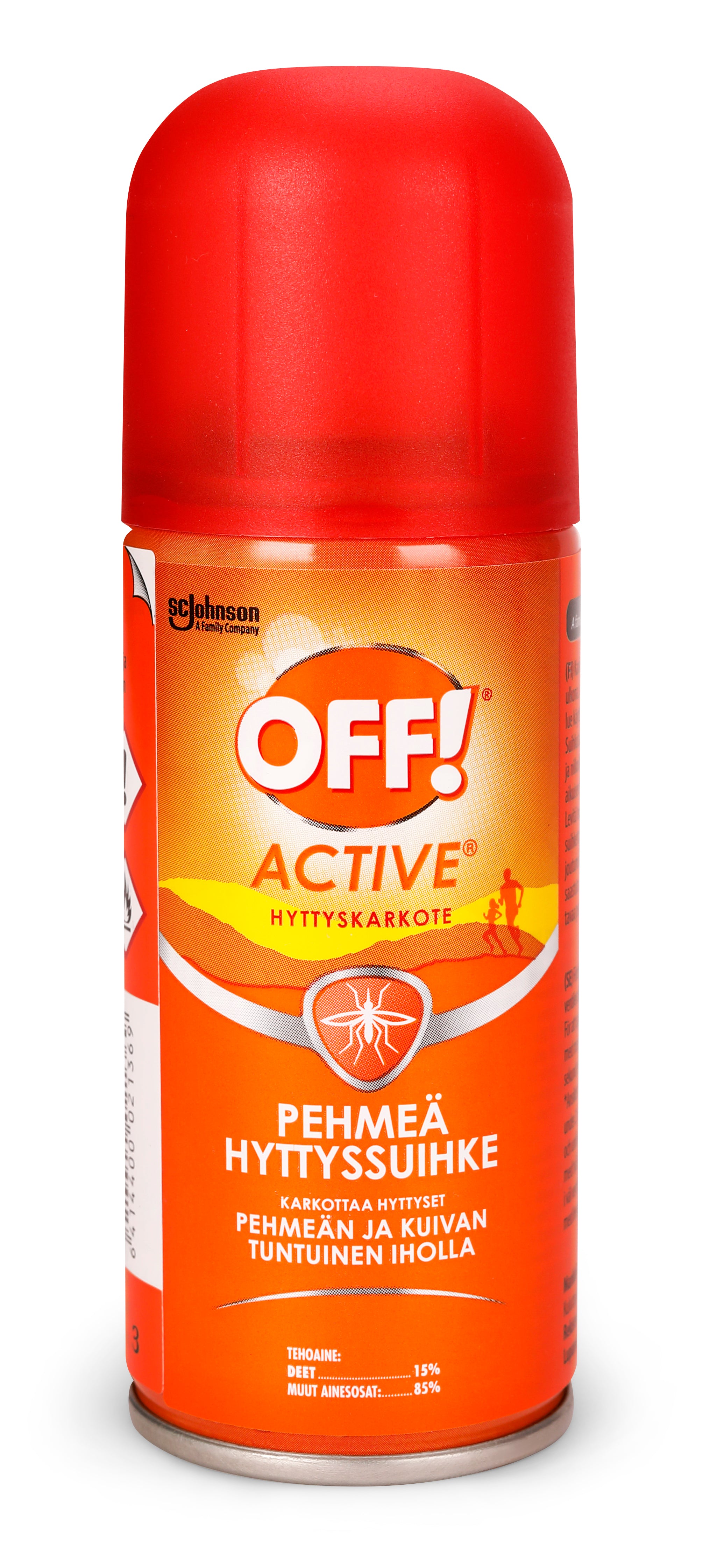 Off Active pehmeä hyttyssuihke 100ml