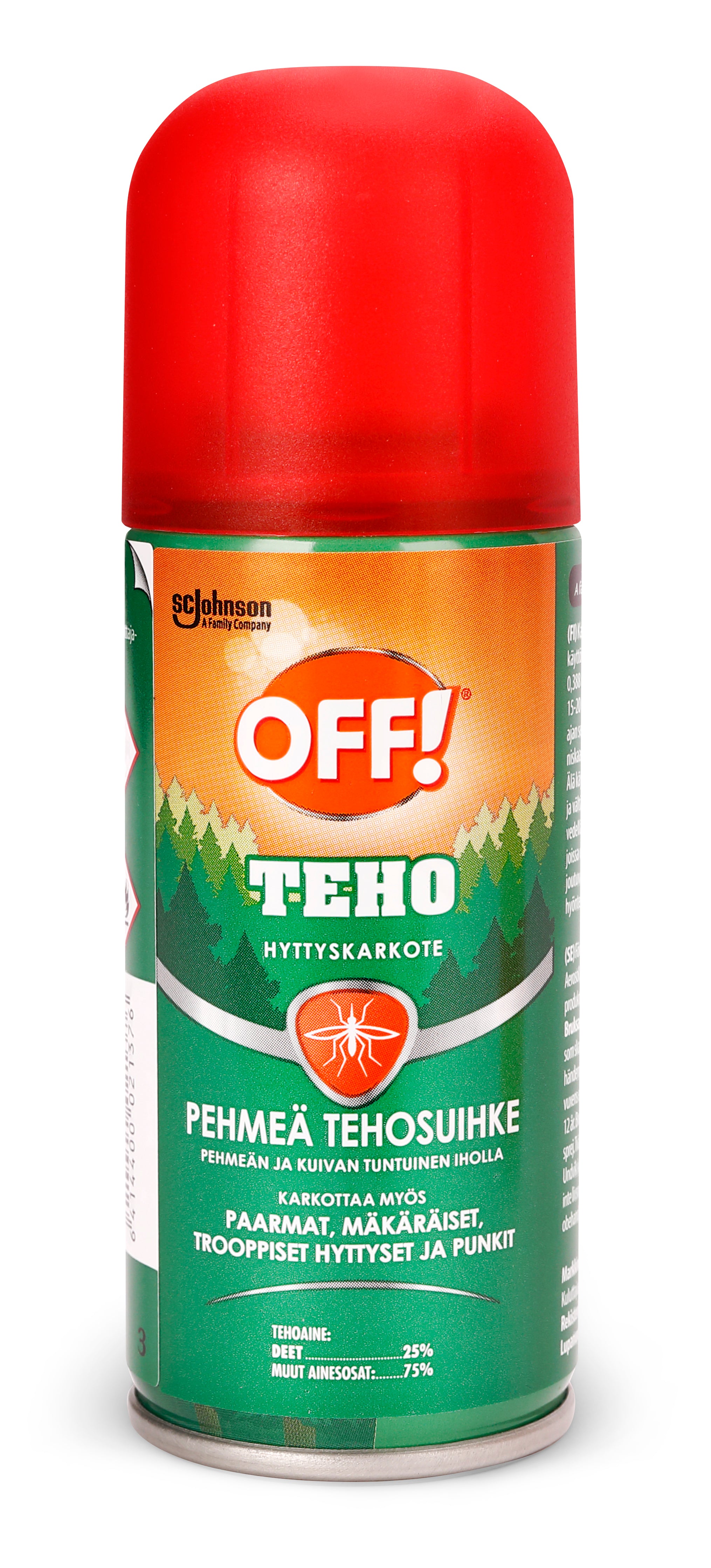Off Teho pehmeä hyttyssuihke 100ml
