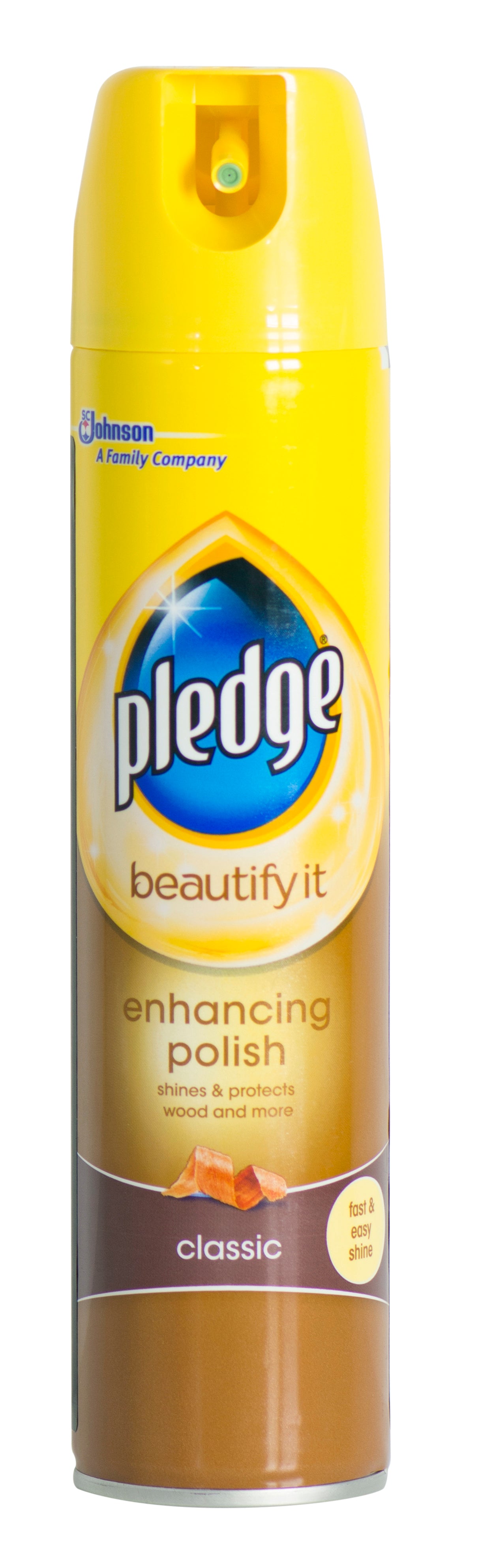 Pledge huonekaluaerosoli 250ml Wood
