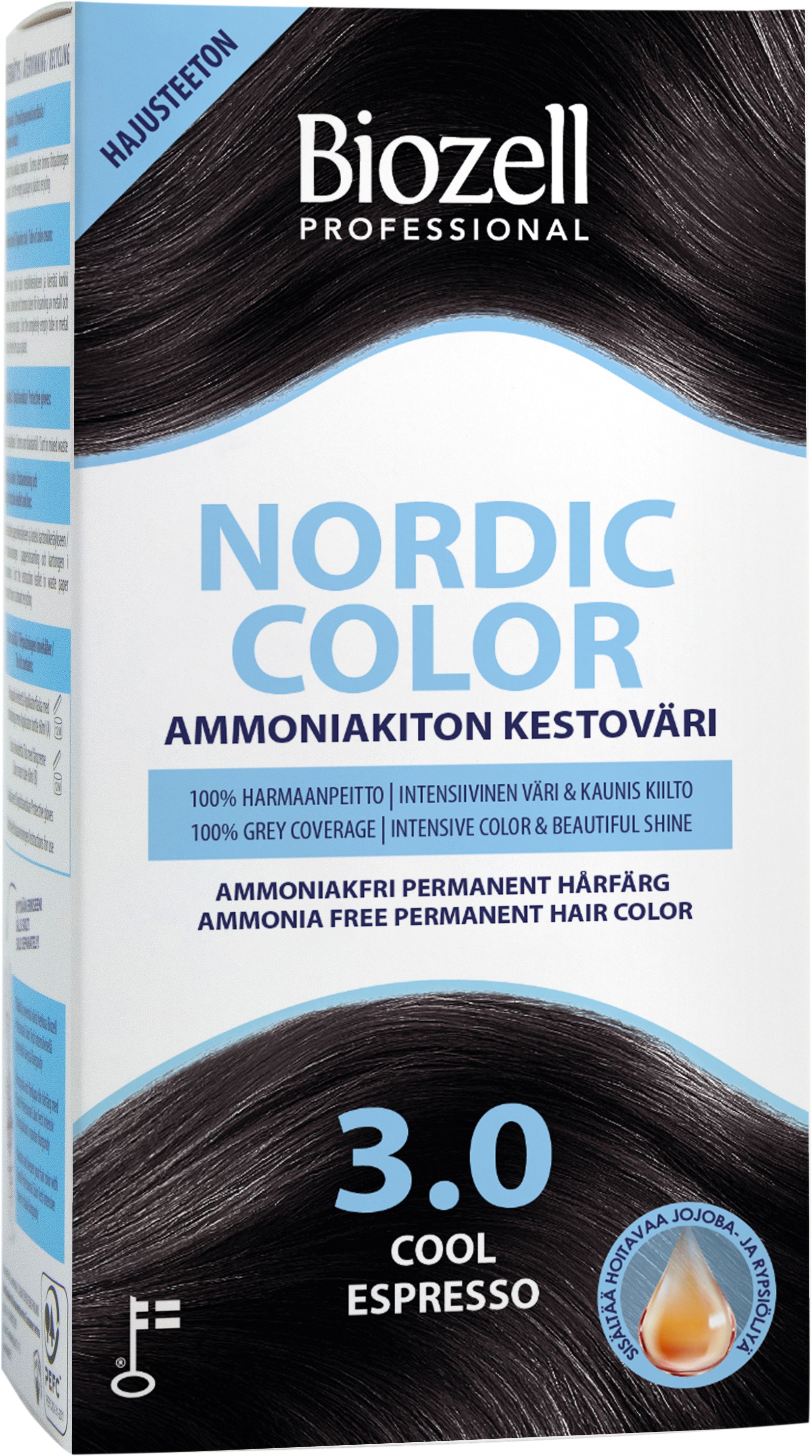 Nordic kestovär 3.0 2x60ml Espresso Cool