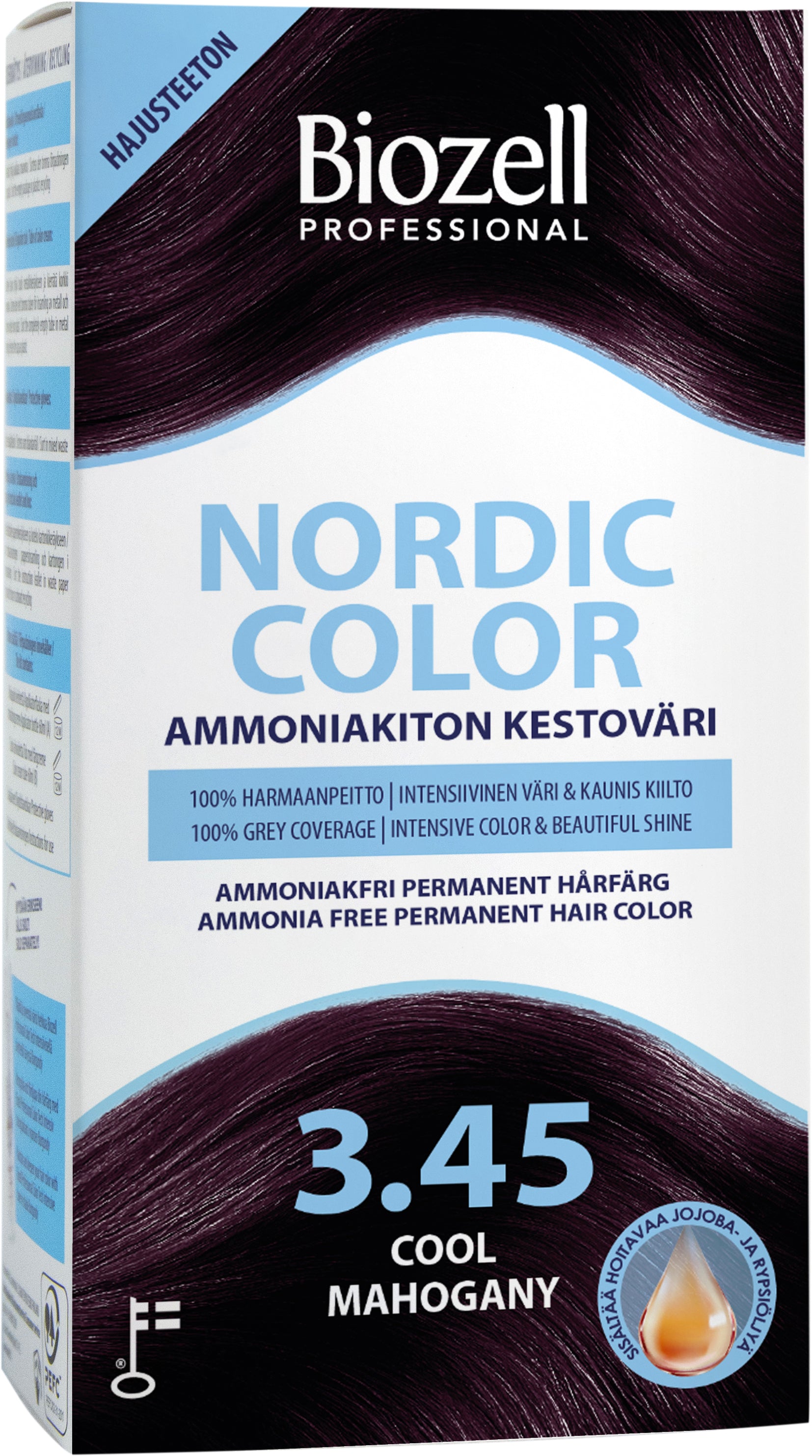 Nordic kestovä 3.45 2x60ml Acajou Cool