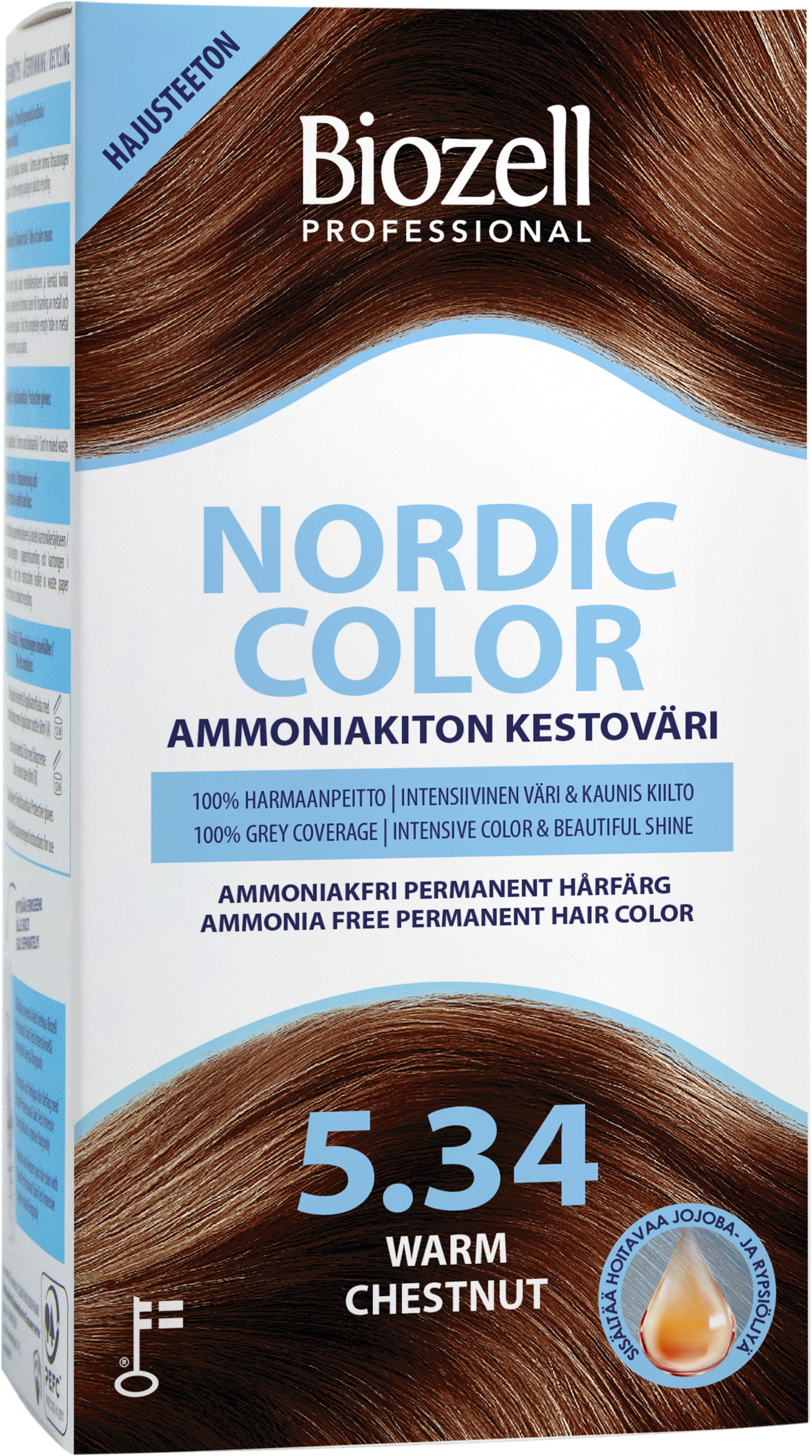 Nordic kestovär 5.34 2x60ml Châtaigne Wrm