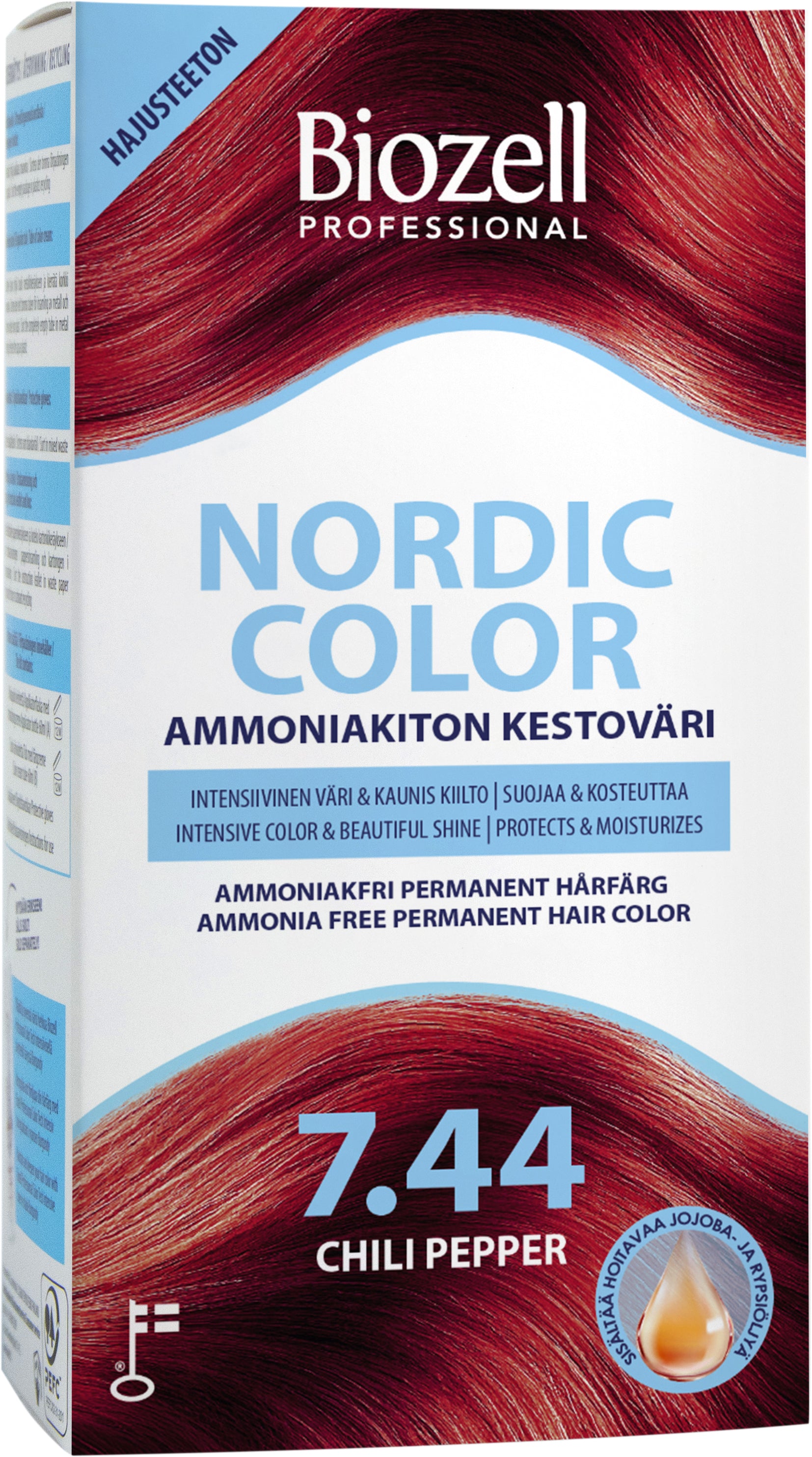 Nordic kestoväri 7.44 2x60ml Chili Peppe