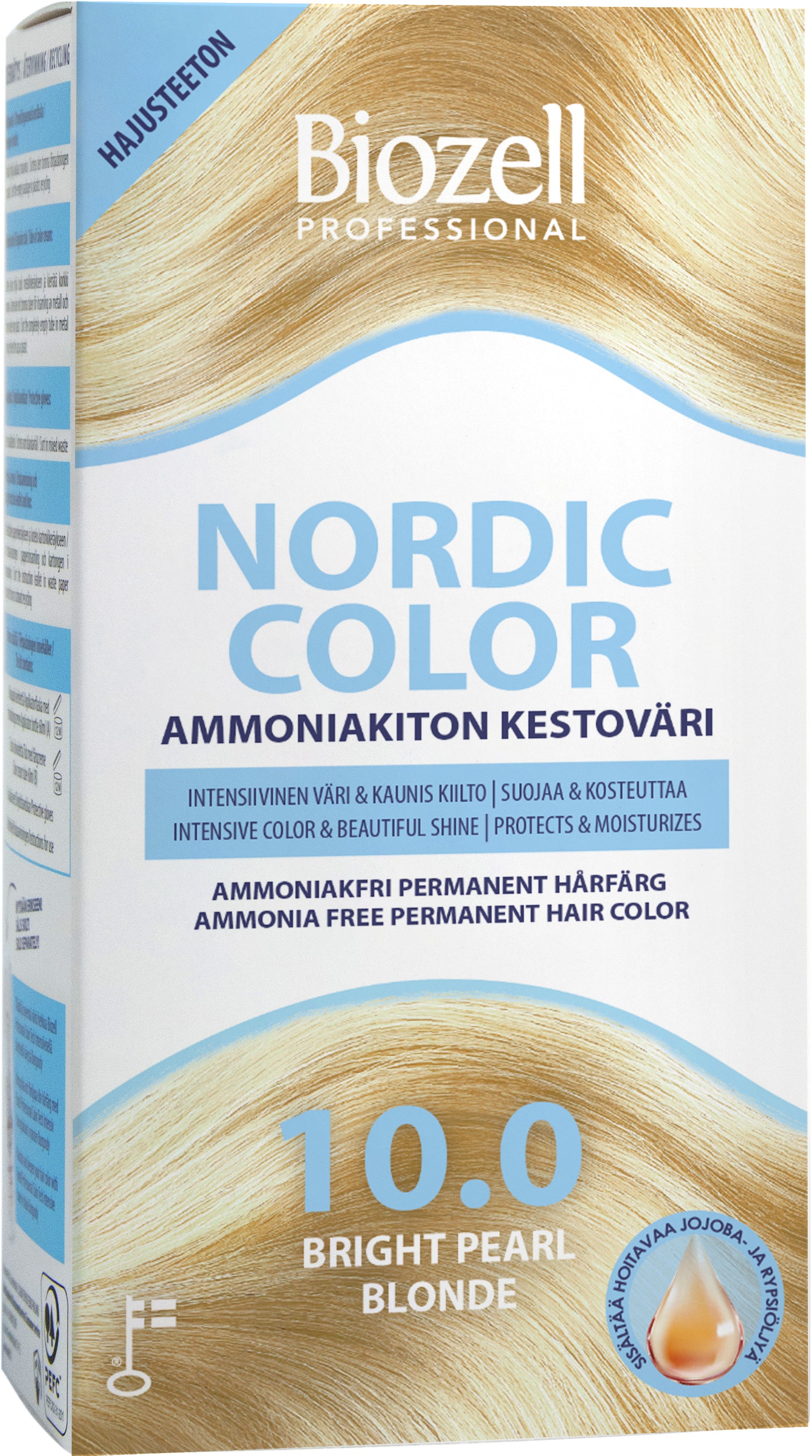 Nordic kestovär 10.0 2x60ml Blond Perle