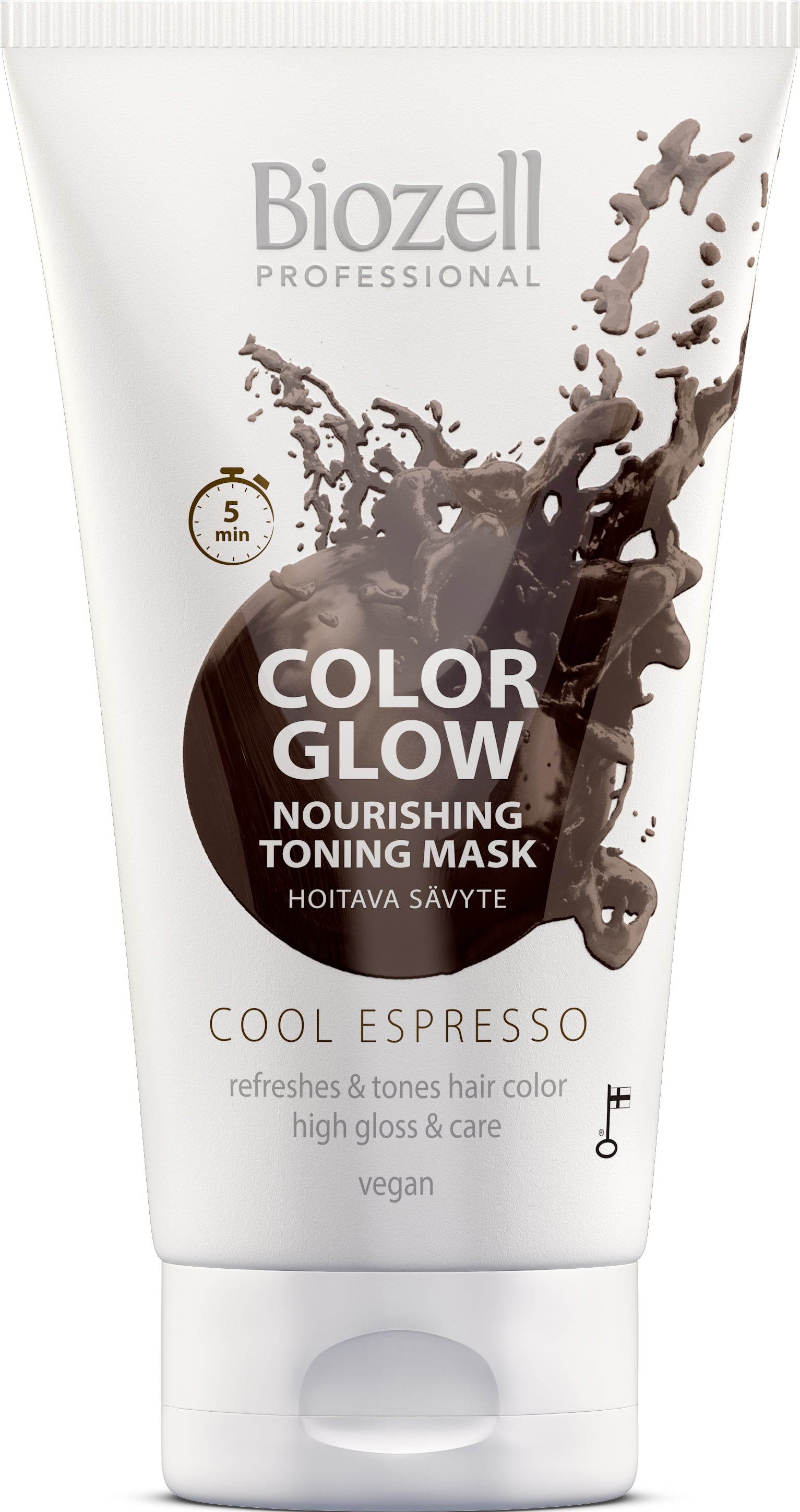 Biozell CG sävytenaamio 150ml Espresso