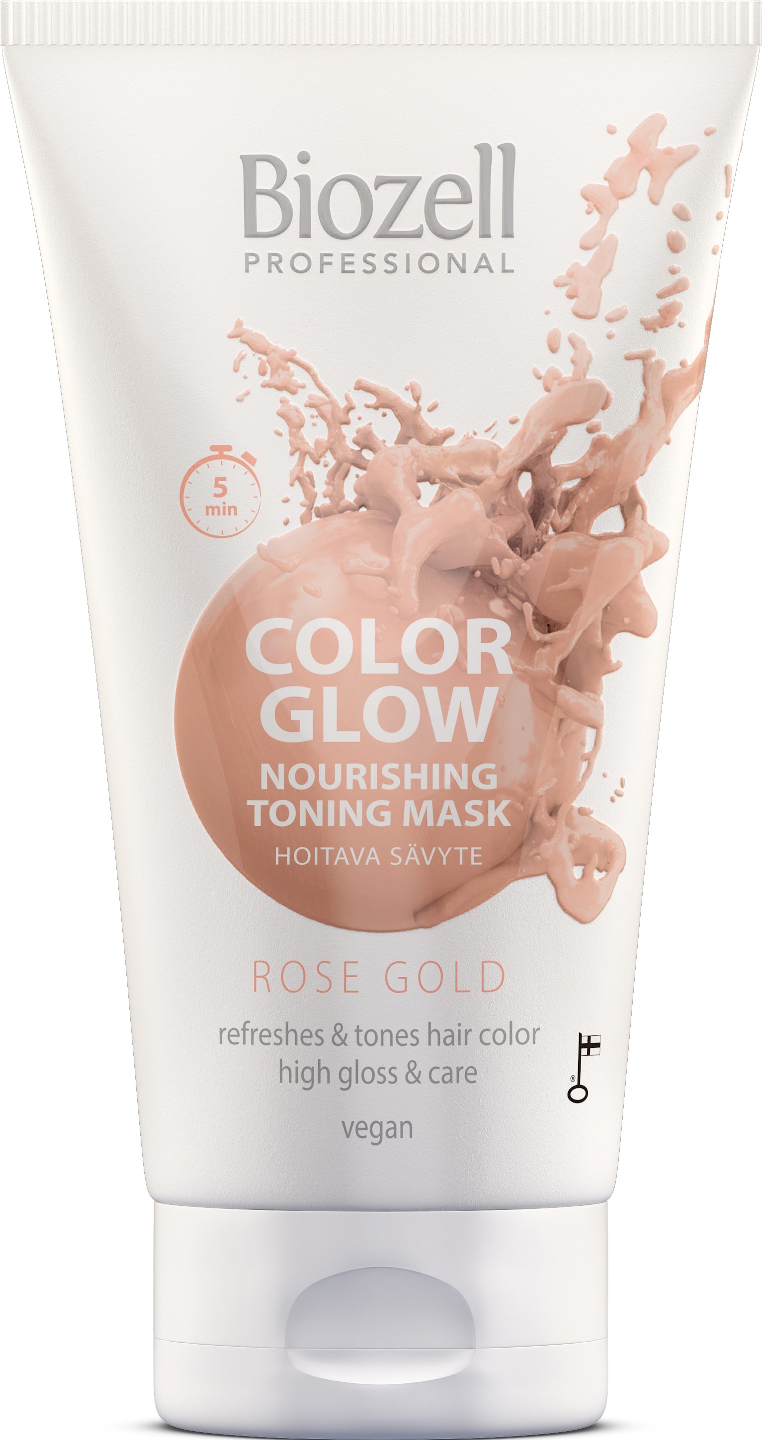 Biozell CG sävytenaamio 150ml Rose Gold