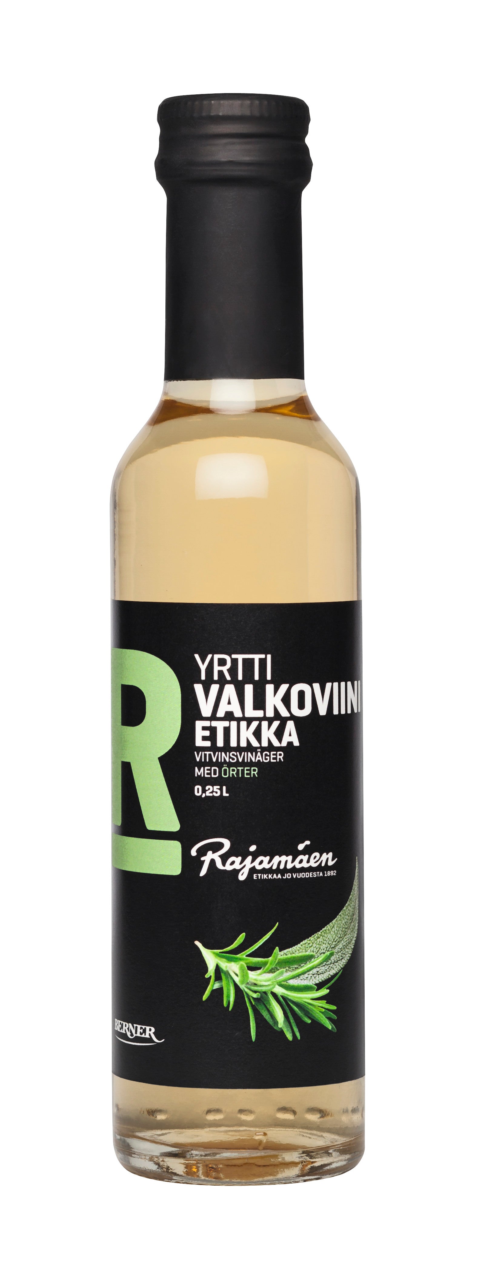 Rajamäen Yrtti valkoviinietikka 0,25l