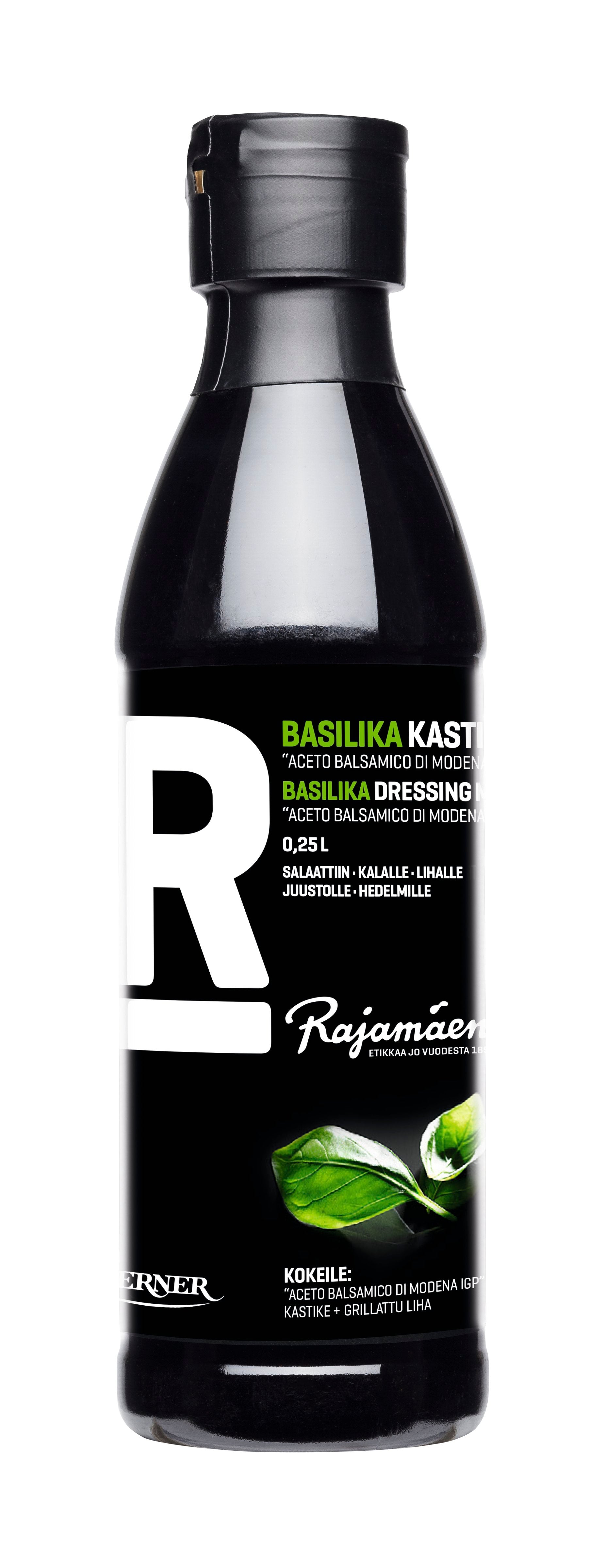 Rajamäen 0,25l Basilikakastike "Aceto Balsamico di Modena igp"