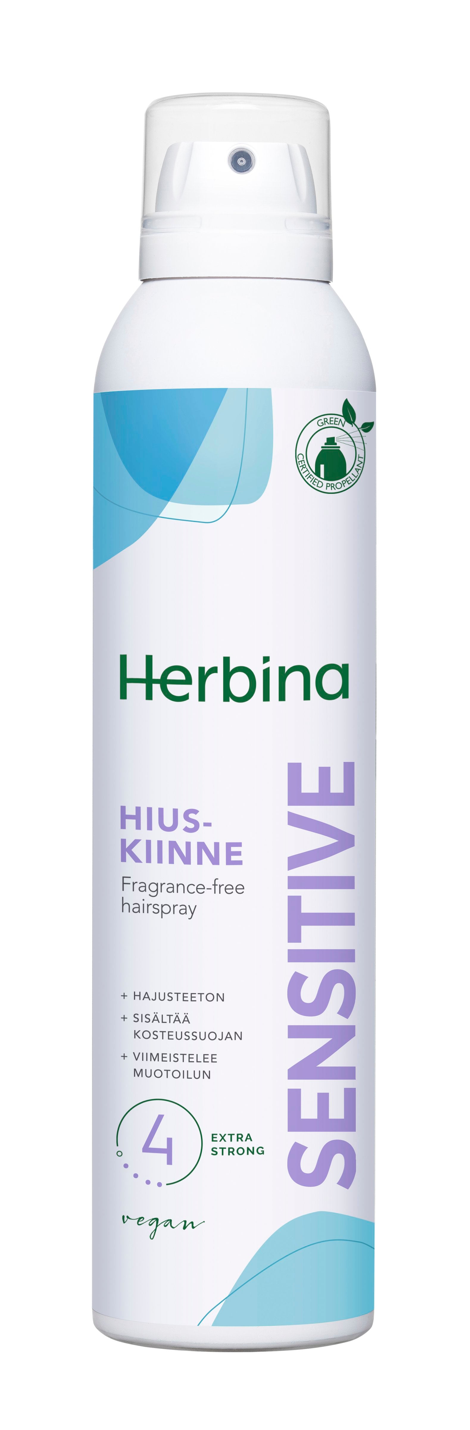 Herbina 250ml Sensitive hiuskiinne erittäin voimakas hajusteeton