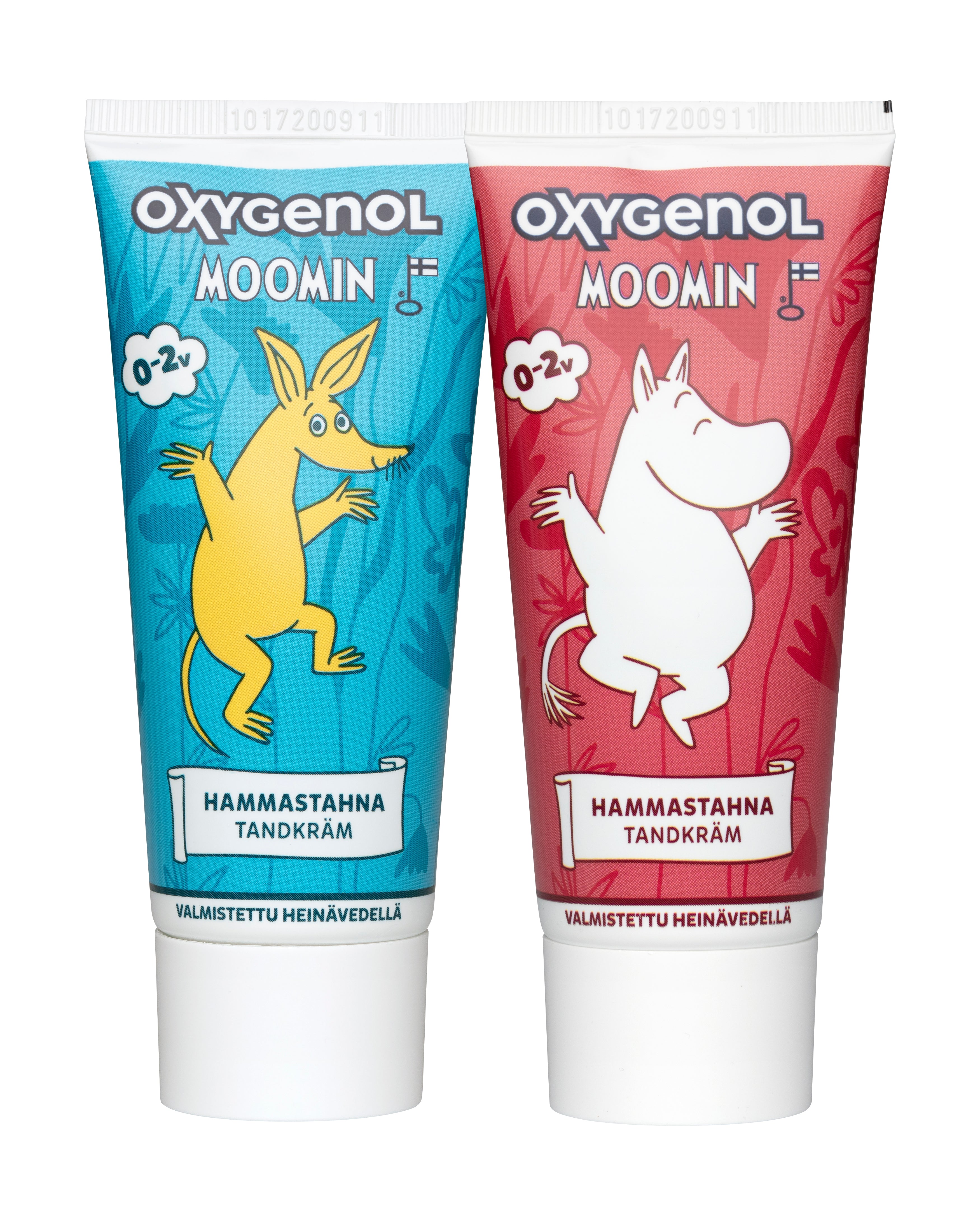 Oxygenol Muumi 50ml 0-2-vuotiaat Pikkulasten ksylitoli fluorihammastahna