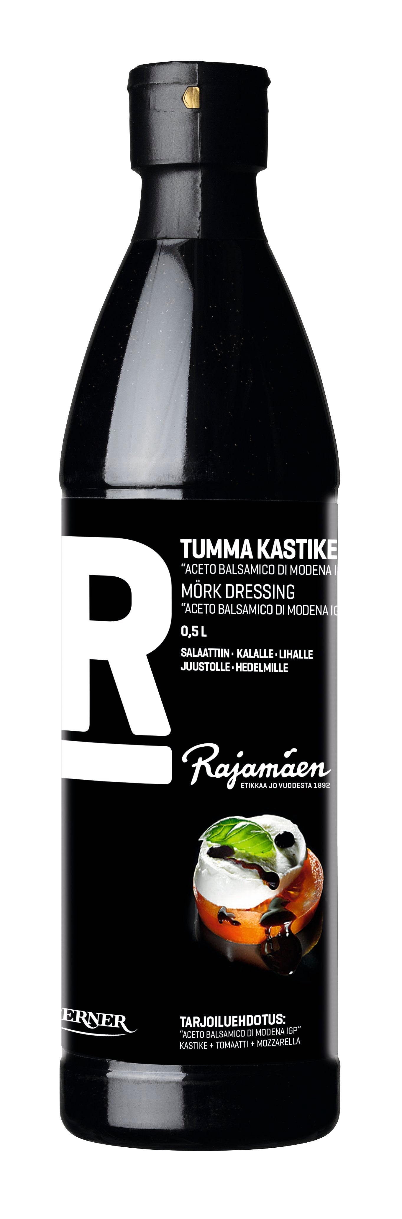 Rajamäen 0,5l Tumma kastike "Aceto Balsamico di Modena igp"