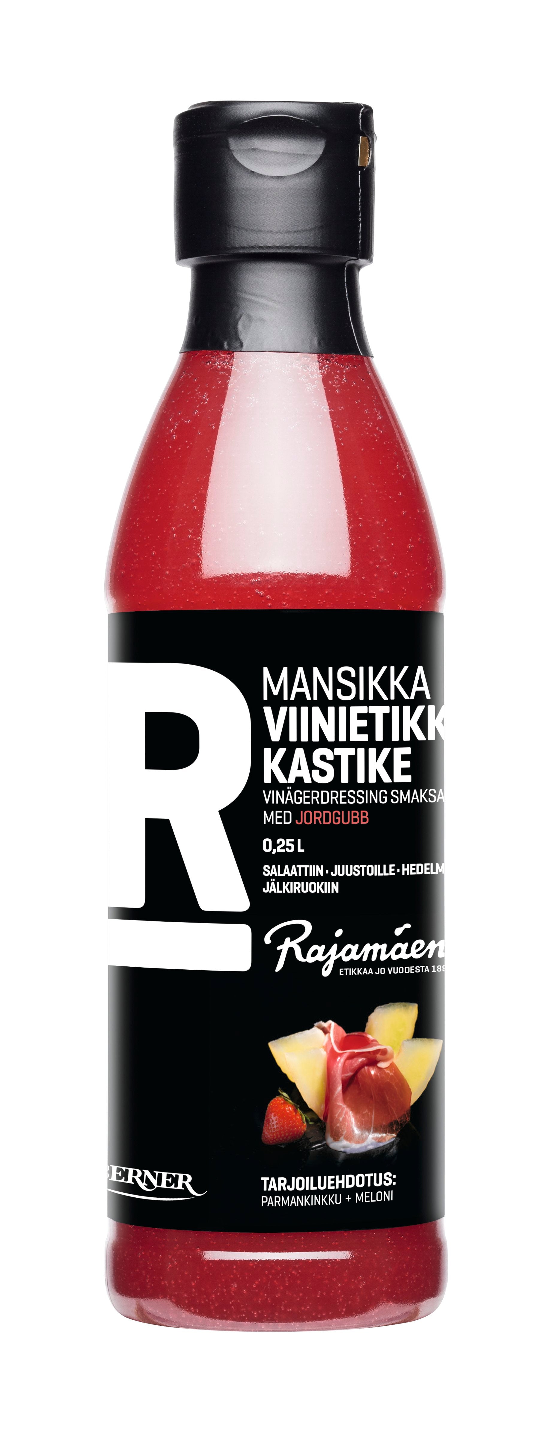 Rajamäen 0,25l Mansikkaviinietikkakastike