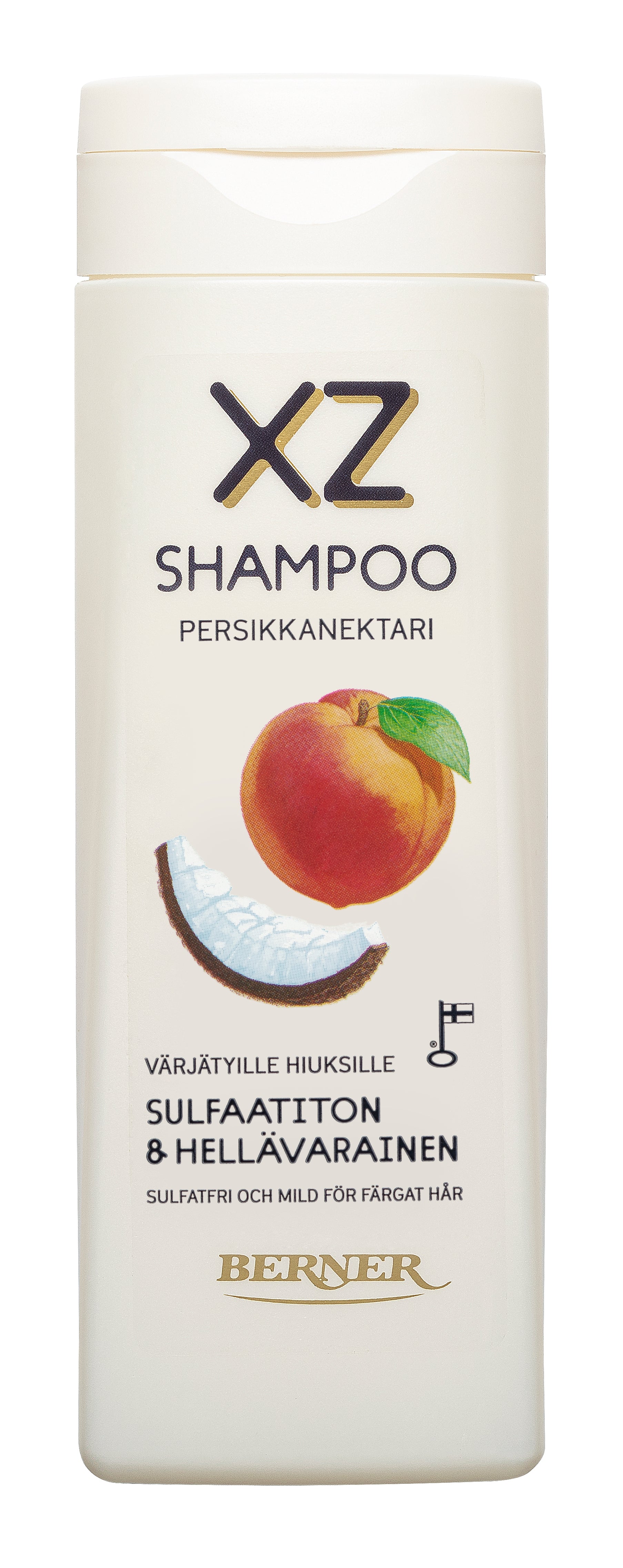 XZ 250ml Persikkanektari sulfaatiton shampoo
