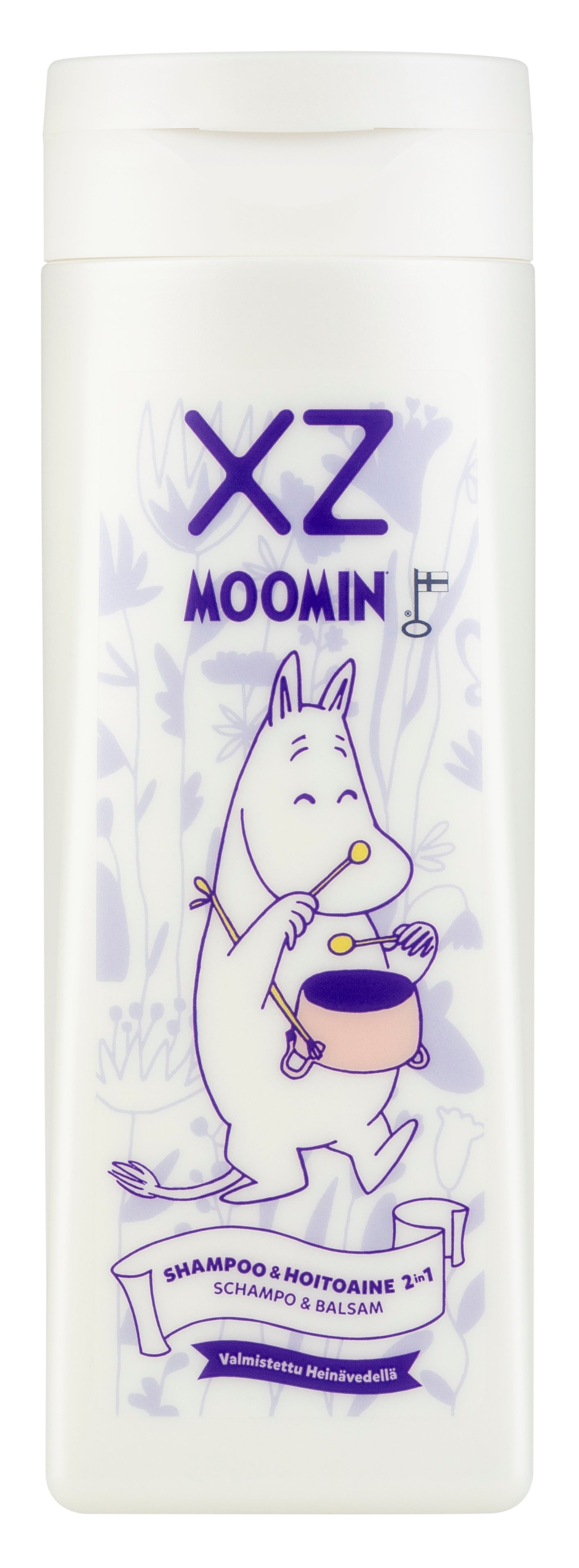 XZ 250ml Muumi 2in1 Shampoo ja Hoitoaine